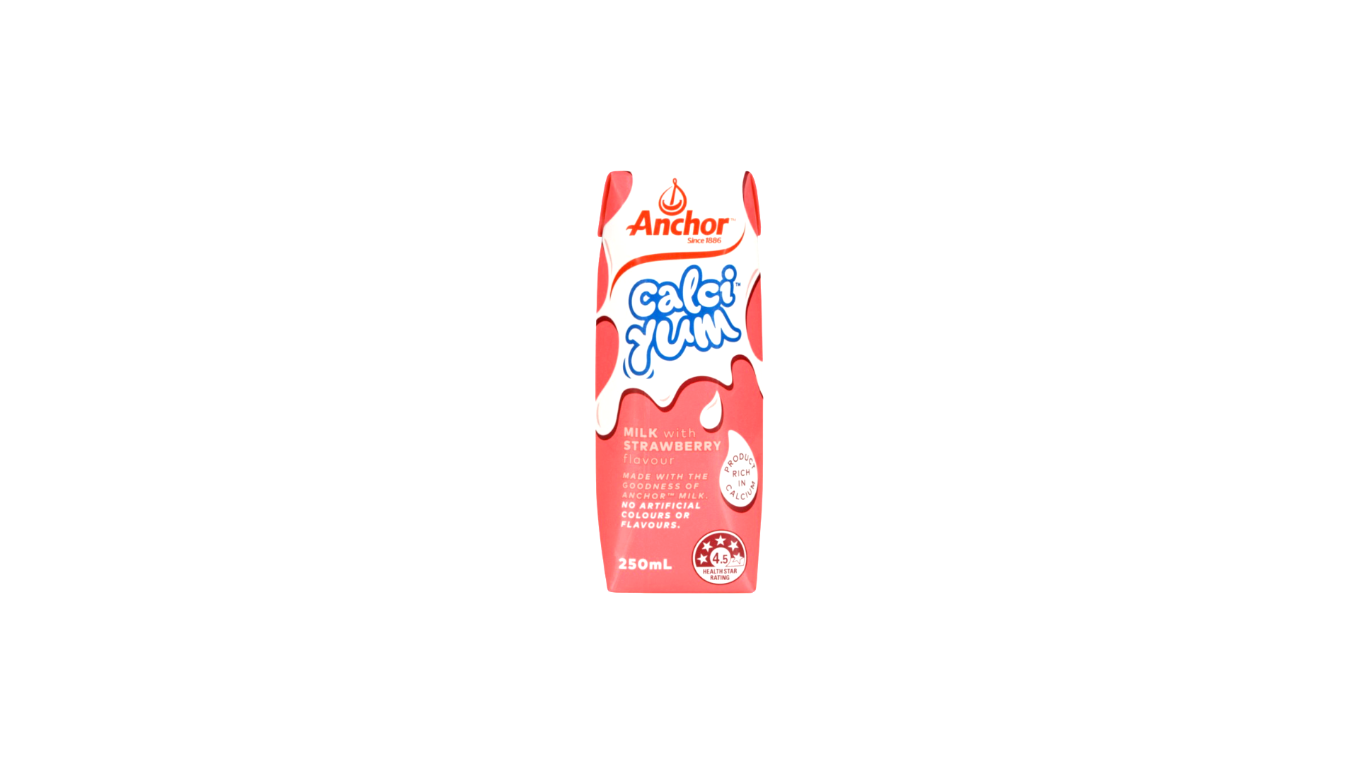 Anchor CalciYum UHT Strawberry Milk (250ml x 24)