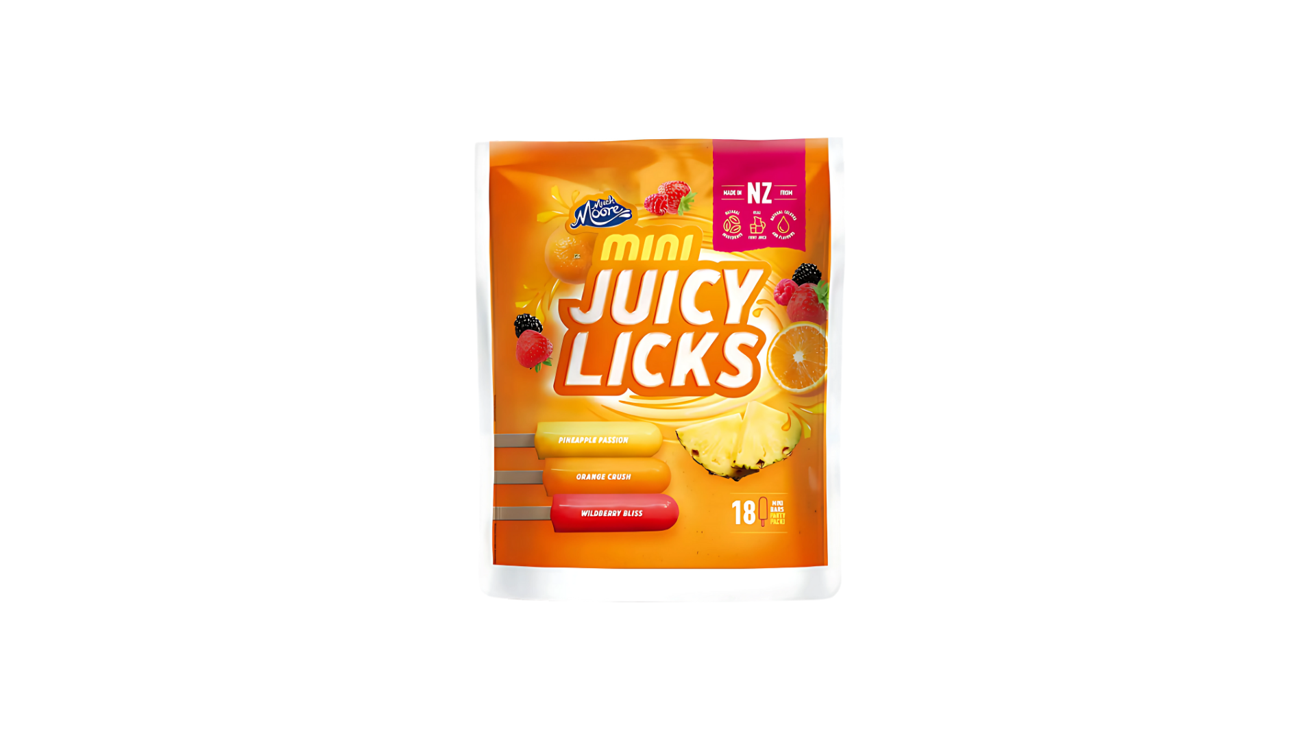 Much Moore Mini Juicy Licks (18 Pack)