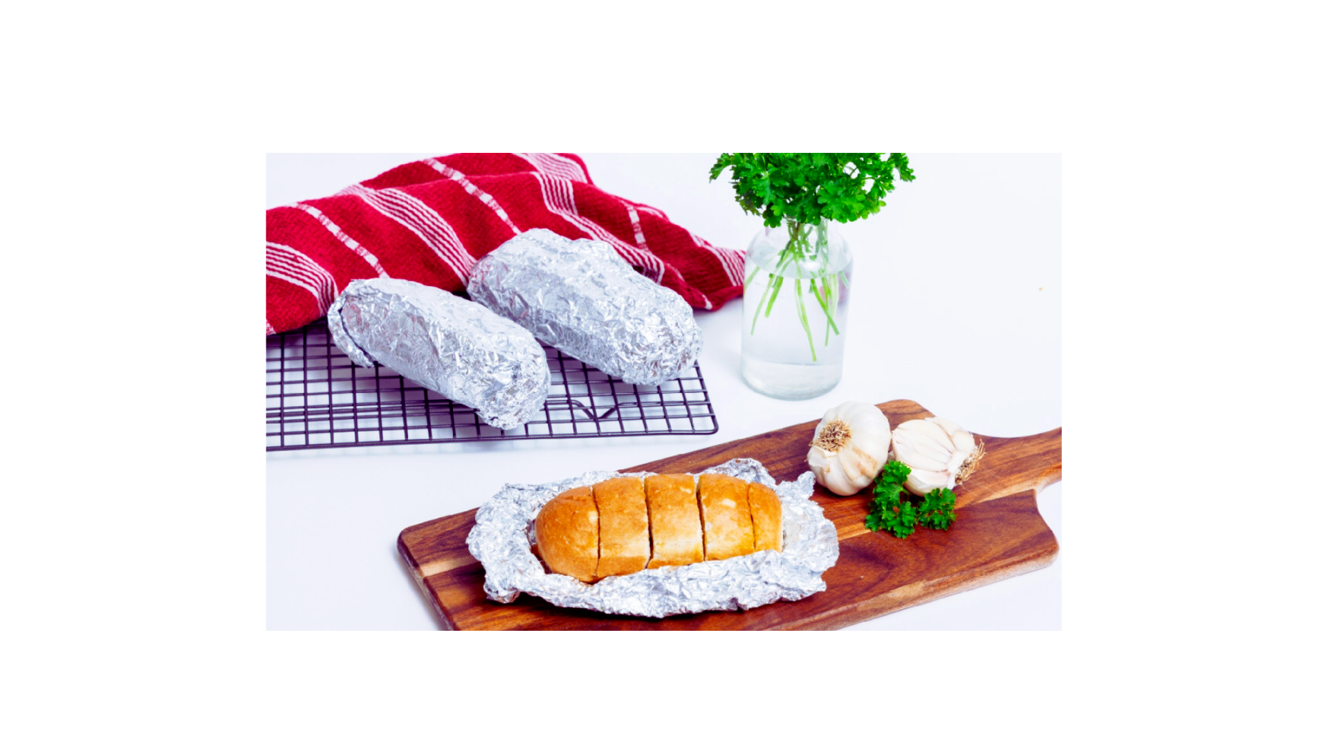 French Bakery Mini Garlic Bread-Foil (9g x 48)