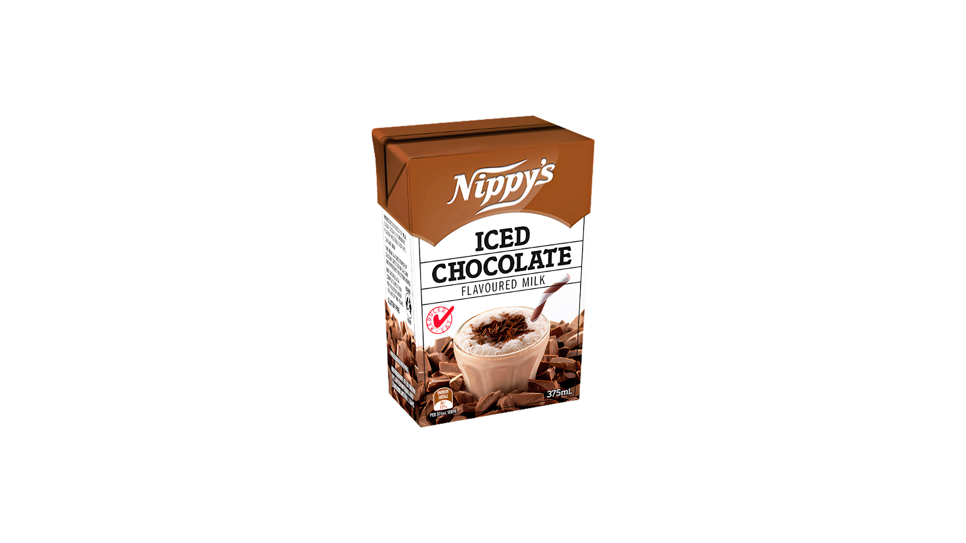 Nippy's Iced Chocolate Flavoured Milk (24 x 375ml)