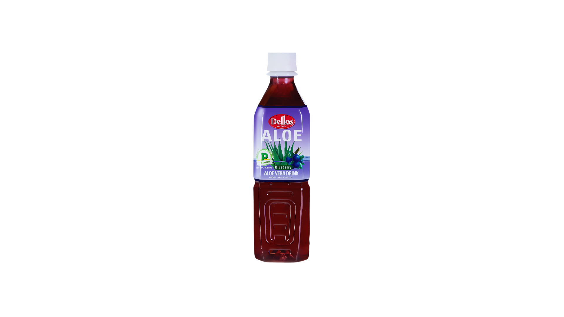 Dellos Aloe Vera Juice - Blueberry (500ml x 20)