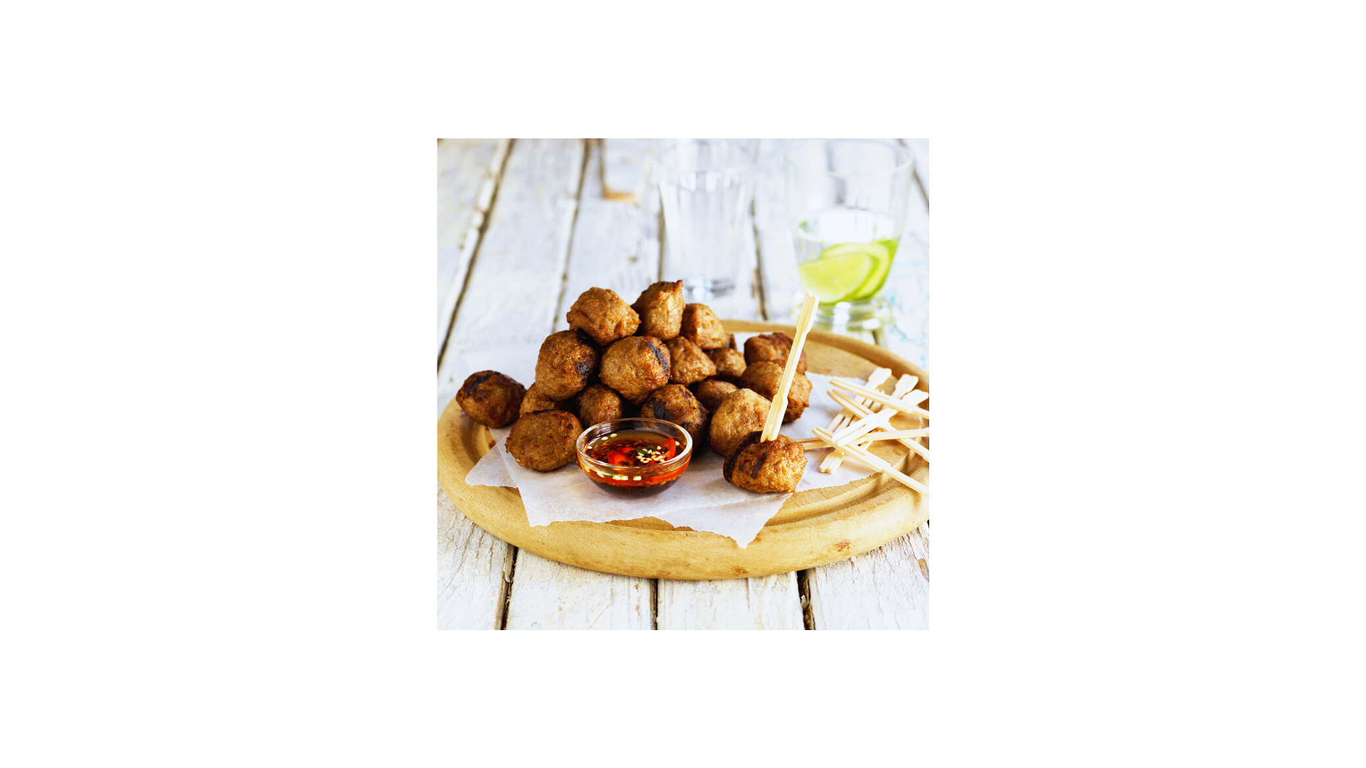 Leader Flame grilled Cocktail Meatballs 15g (1kg - Approx 69)