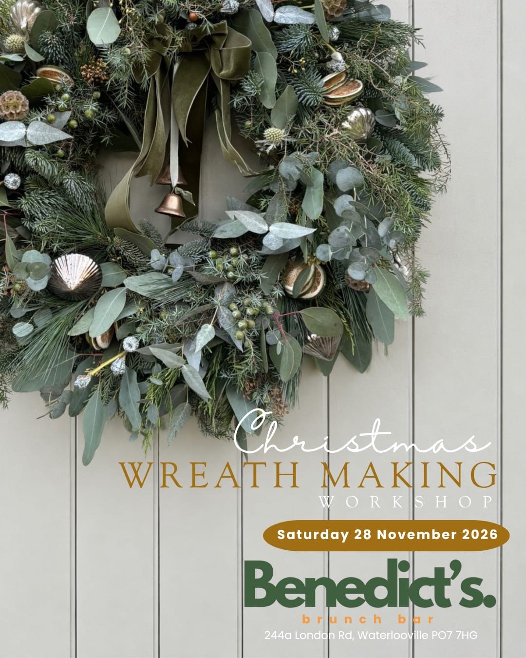 Wreath Workshop at Benedict's