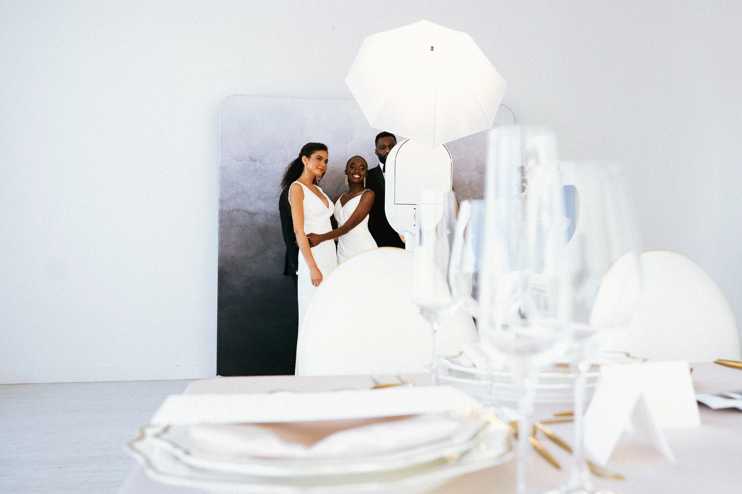 wedding photobooth moment