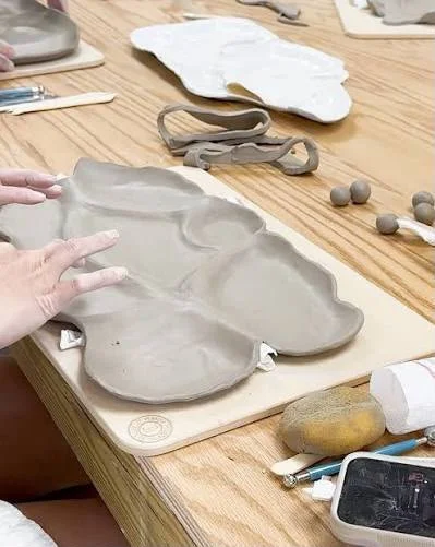 holiday-charcuterie-board-pottery-workshop-frisco-mckinney-tx-handbuilding