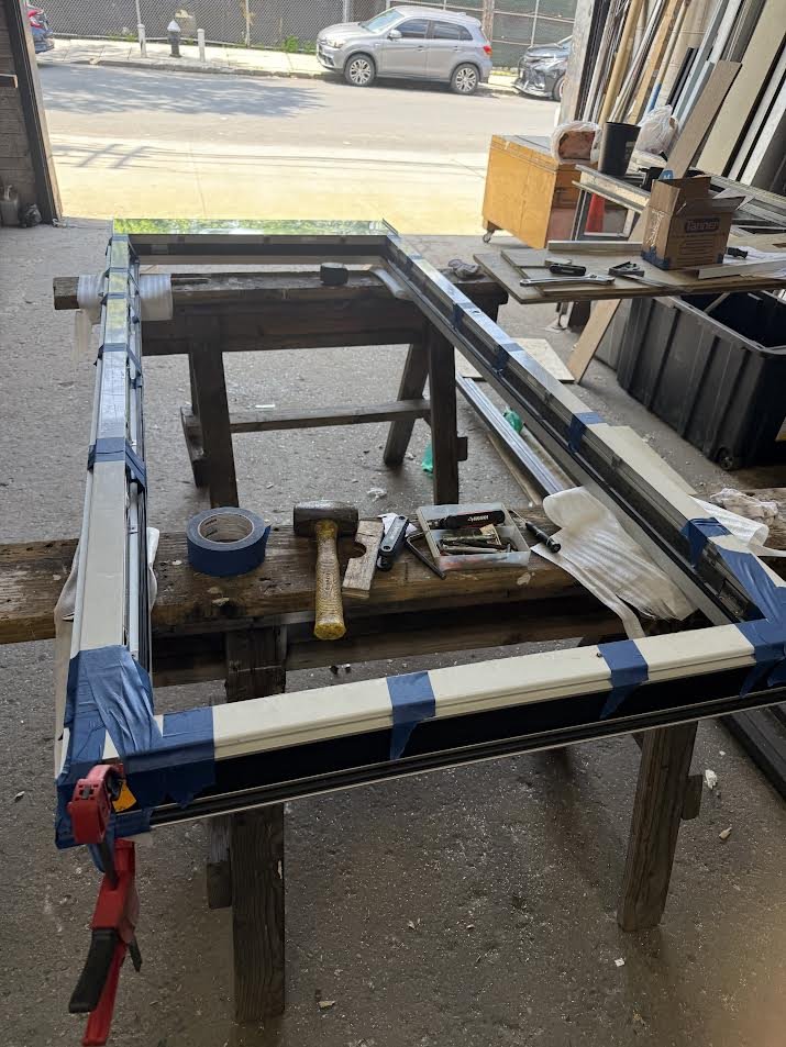 Aluminum Door Cladding