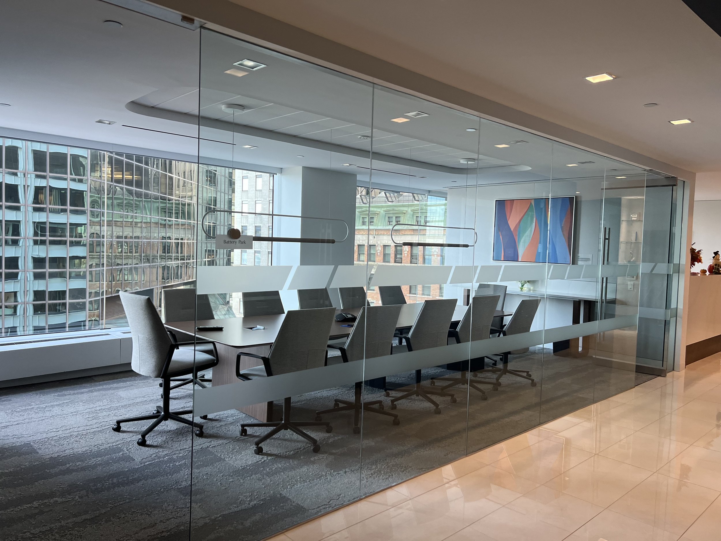 Meeting Room Glass Wall