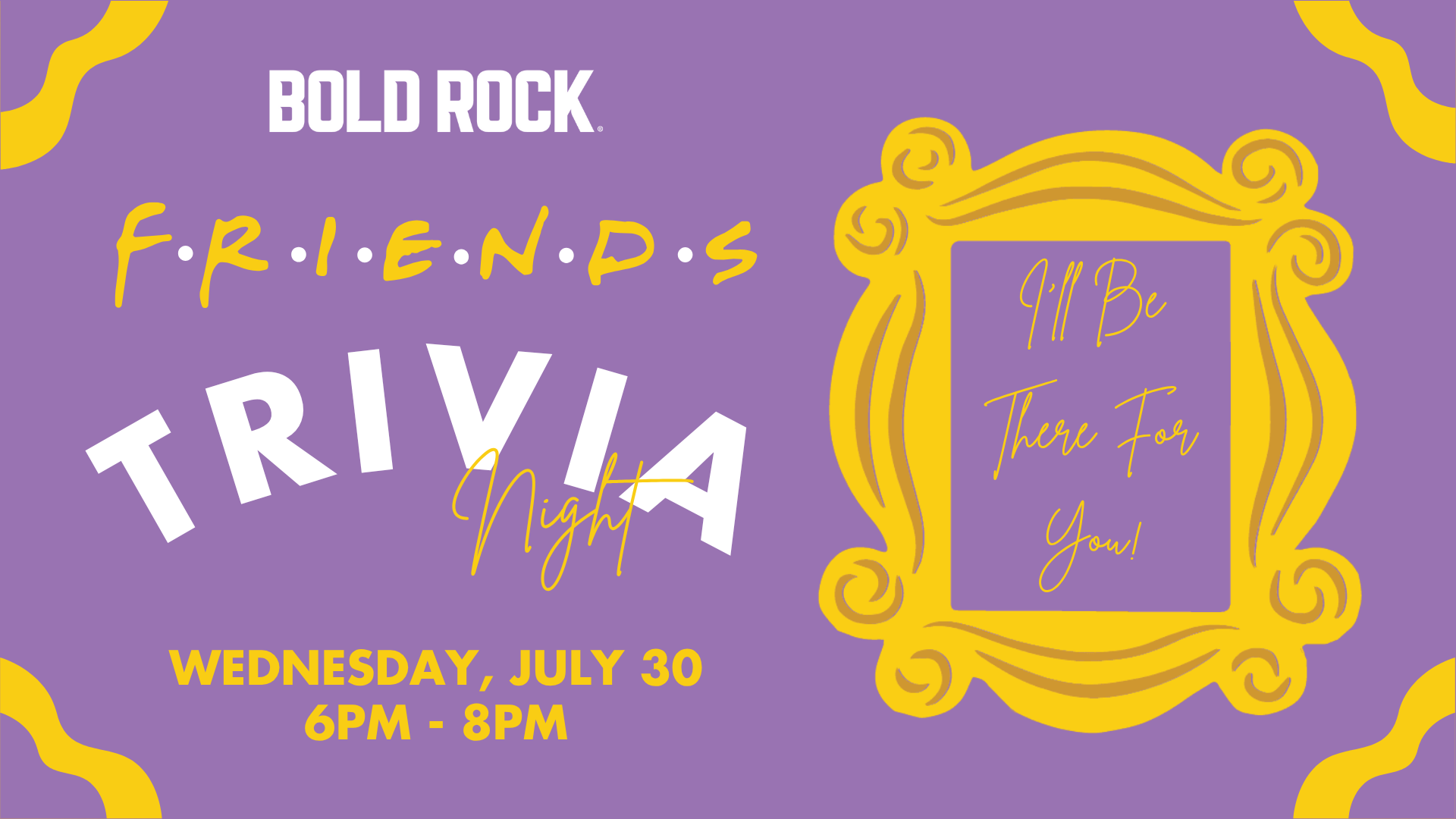 "Friends" Trivia Night