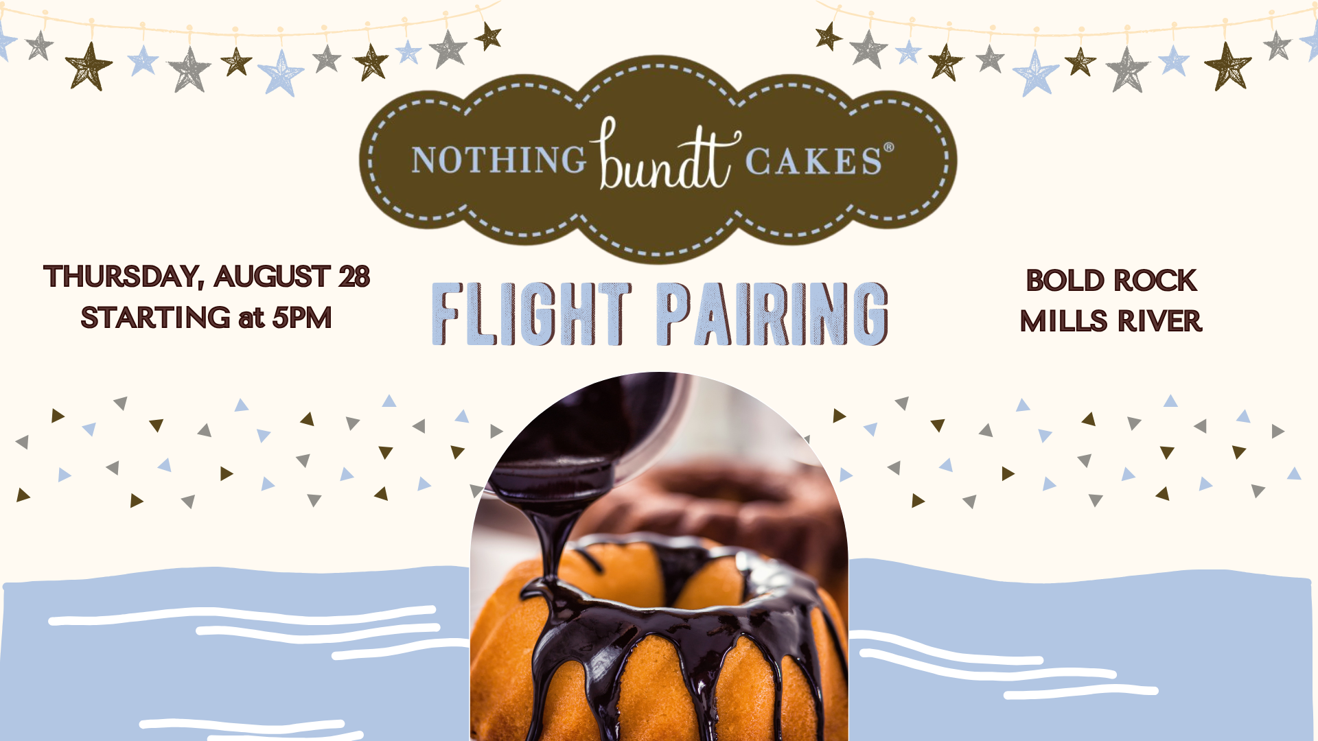 Nothing Bundt Cakes & Flight Pairing