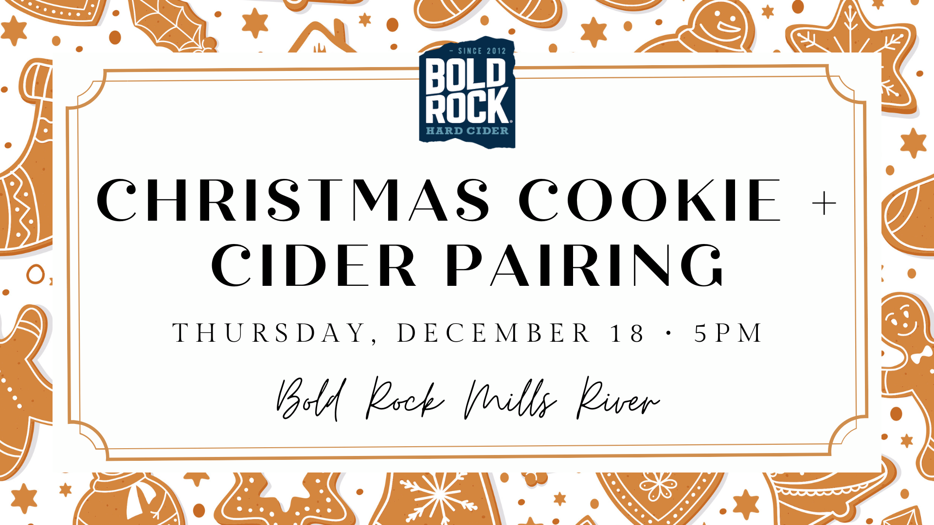 Christmas Cookie & Flight Pairing