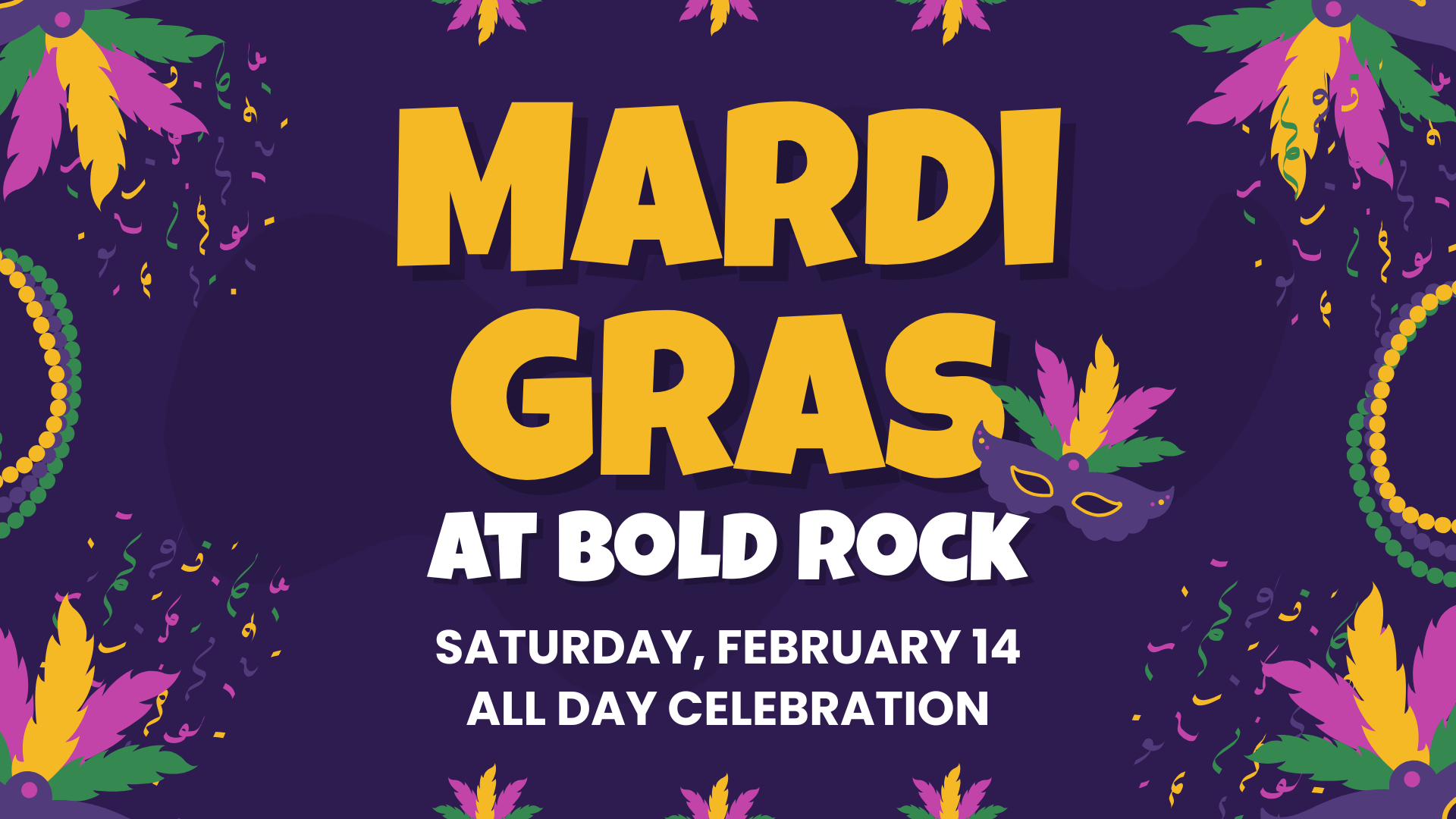 Mardi Gras at Bold Rock