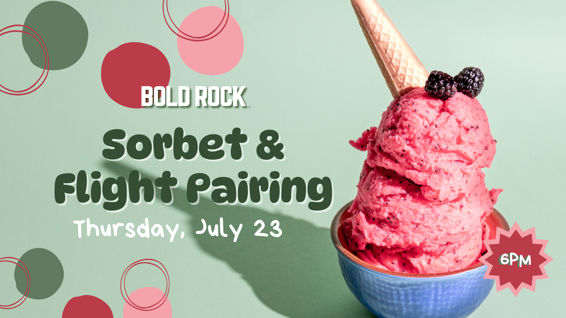 Sorbet Flight Pairing