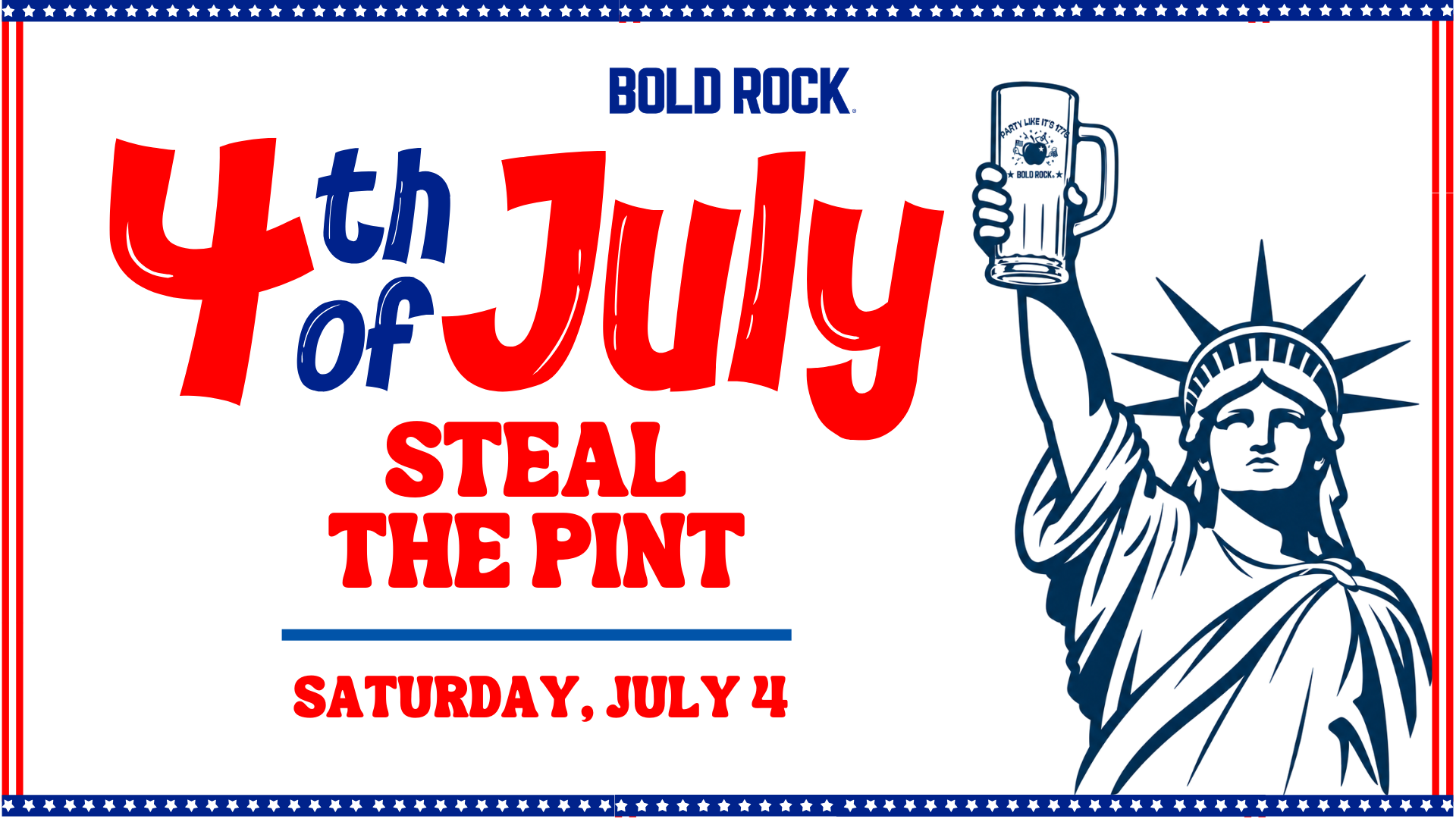 4th of July Steal The Pint