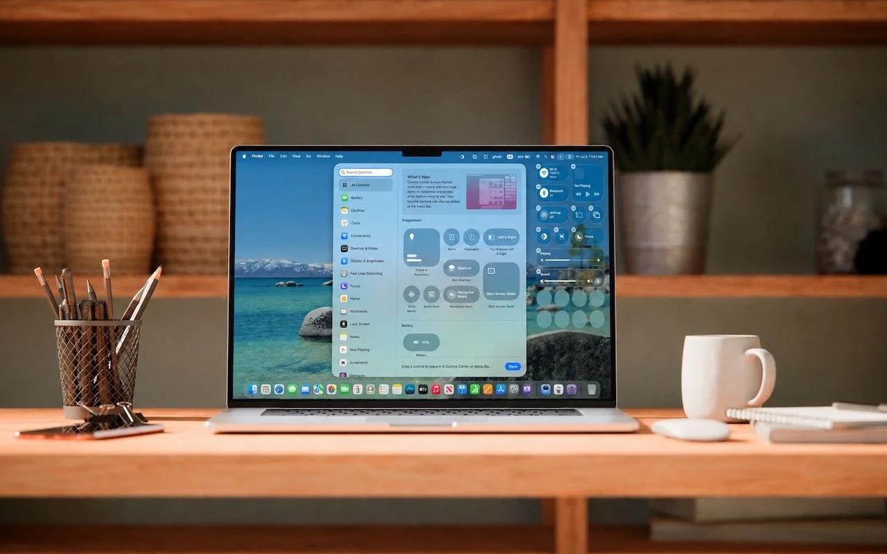 Control Center Is Improved—and Highly Customizable—in macOS 26 Tahoe
