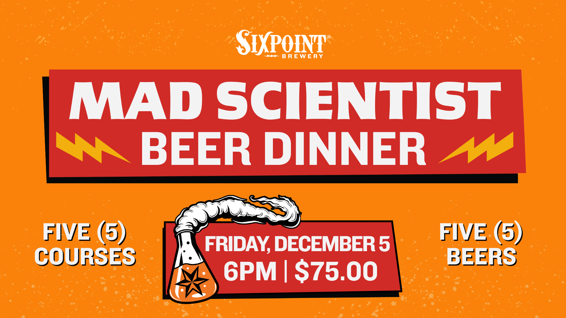 Mad Scientist Beer Dinner