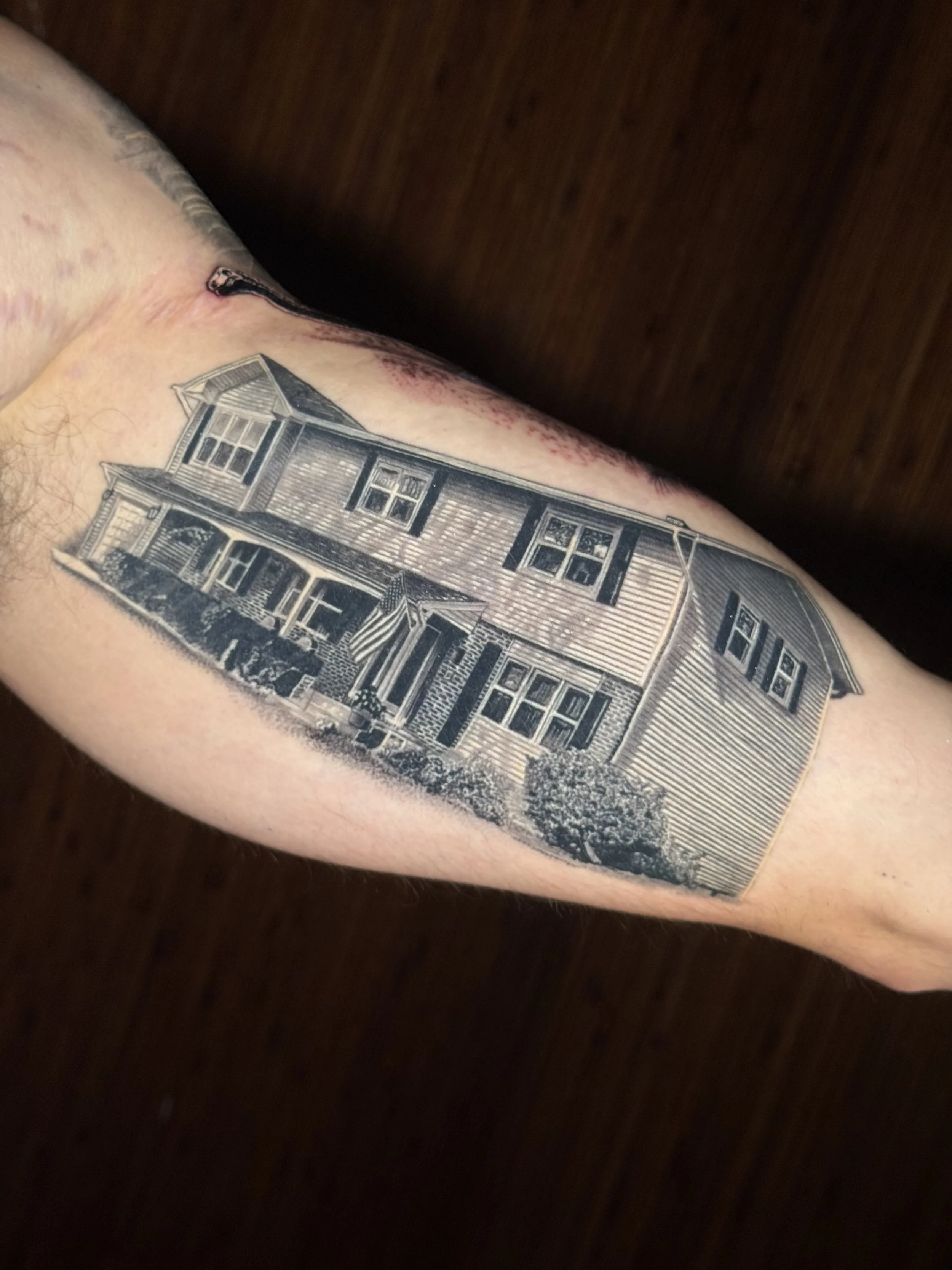 My client's childhood home.