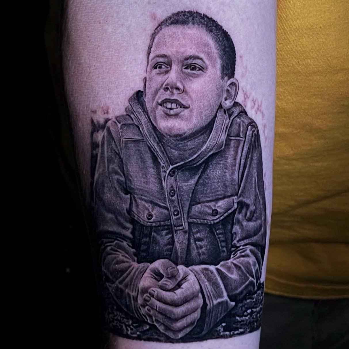 Memorial portrait of my client's son.