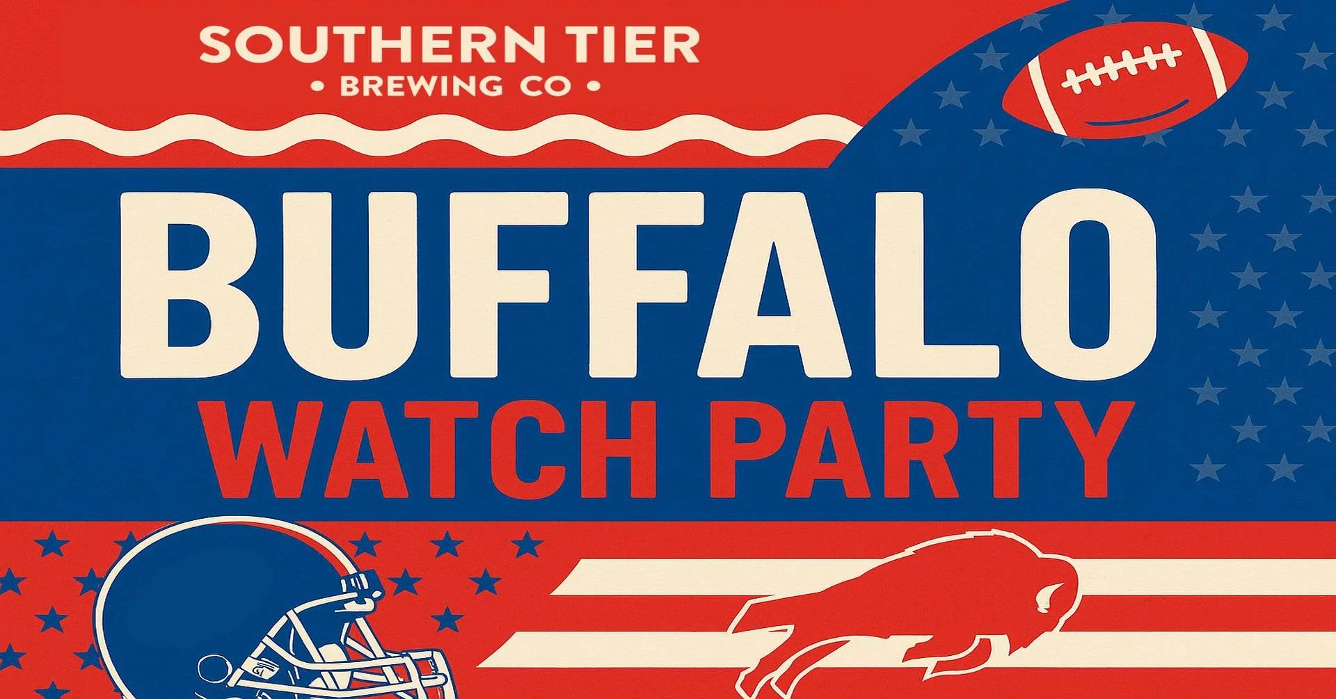 Bills vs Patriots Watch Party