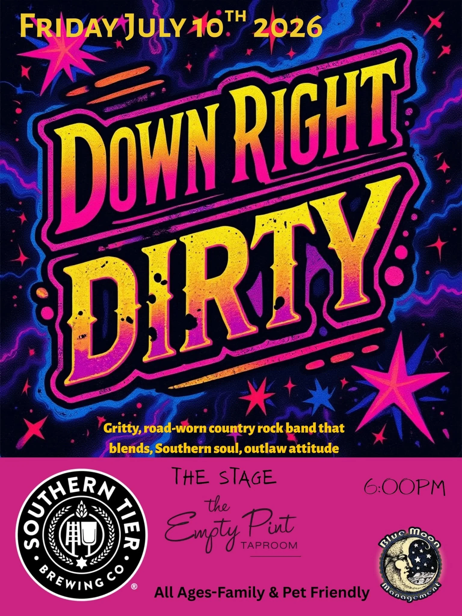 Live Music: Down Right Dirty