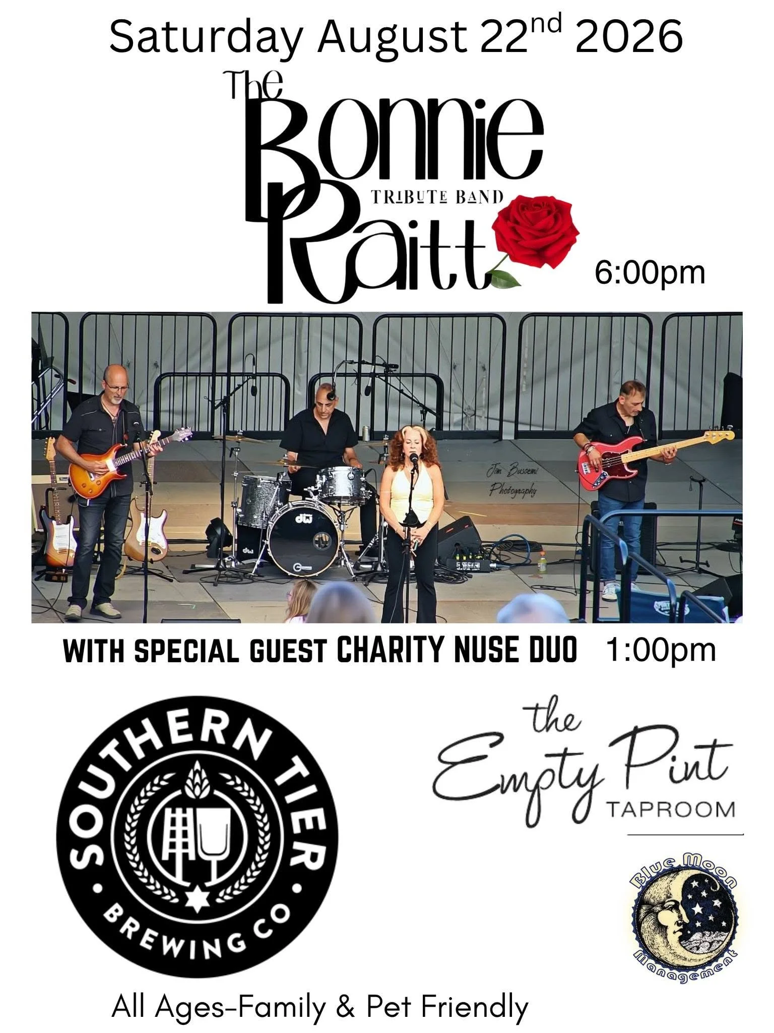 Live Music: Blue Morning (Foreigner Tribute) &amp; Charity Nuse Duo