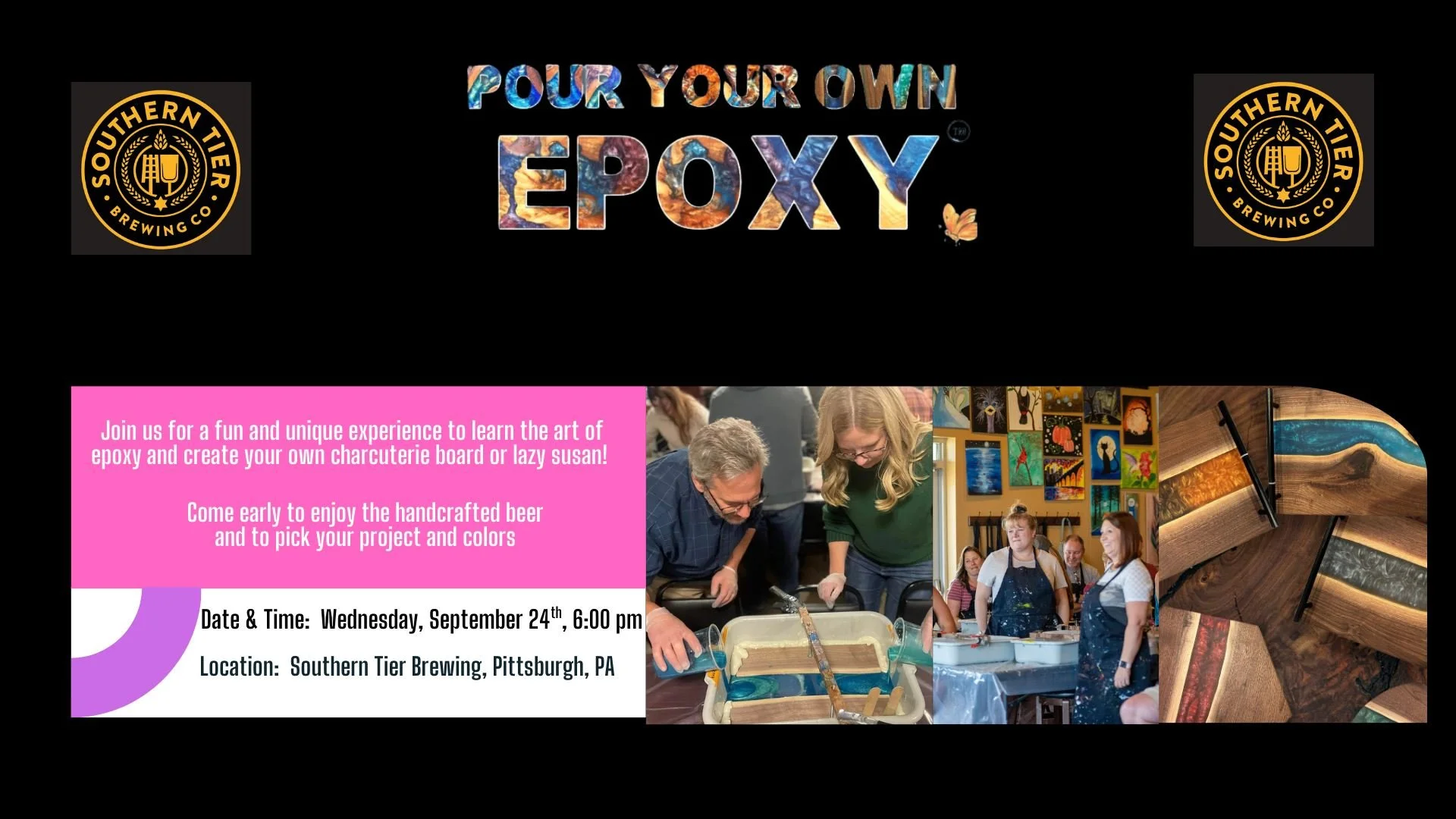 Pour Your Own Epoxy Class