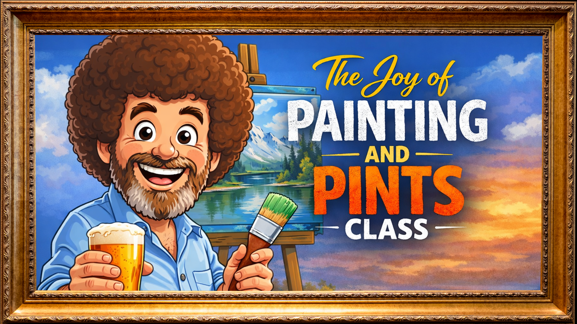The Joy of Painting and Pints
