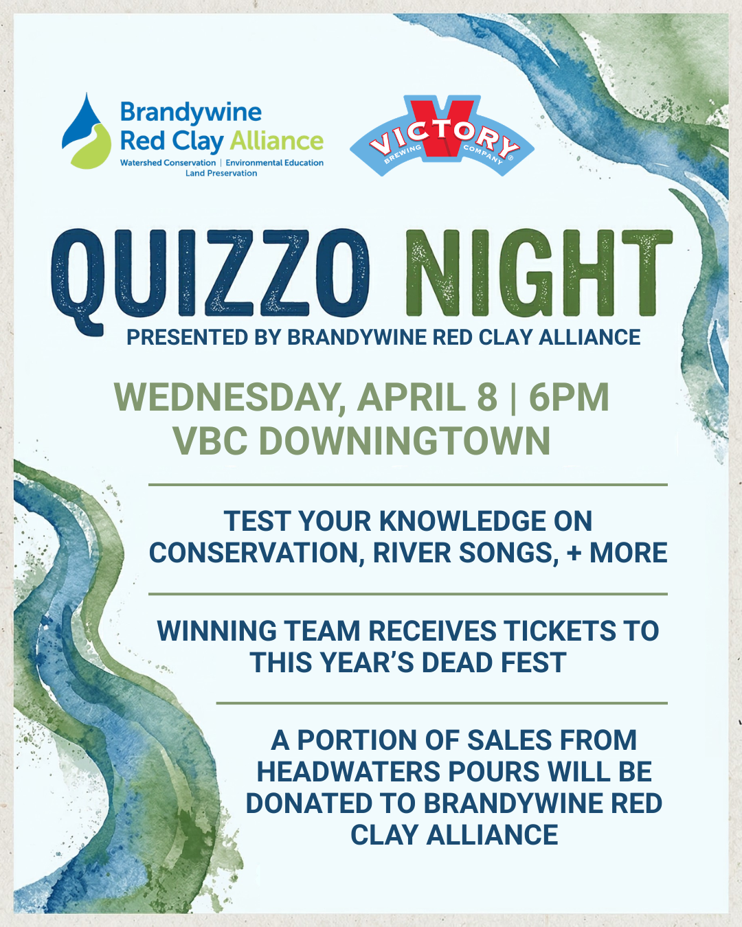 Brandywine Red Clay Alliance Quizzo Night