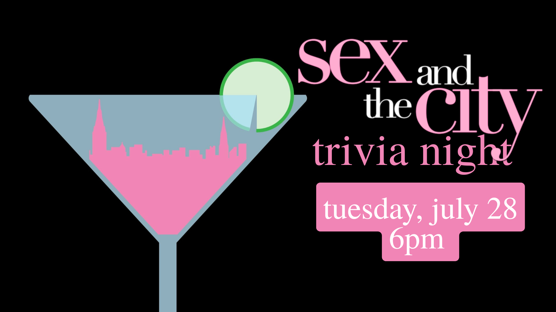 Sex & The City Trivia Night