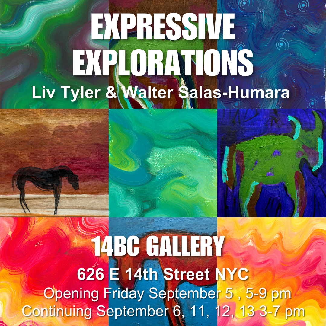 Expressive Explorations | Liv Tyler and Walter Salas-Humara