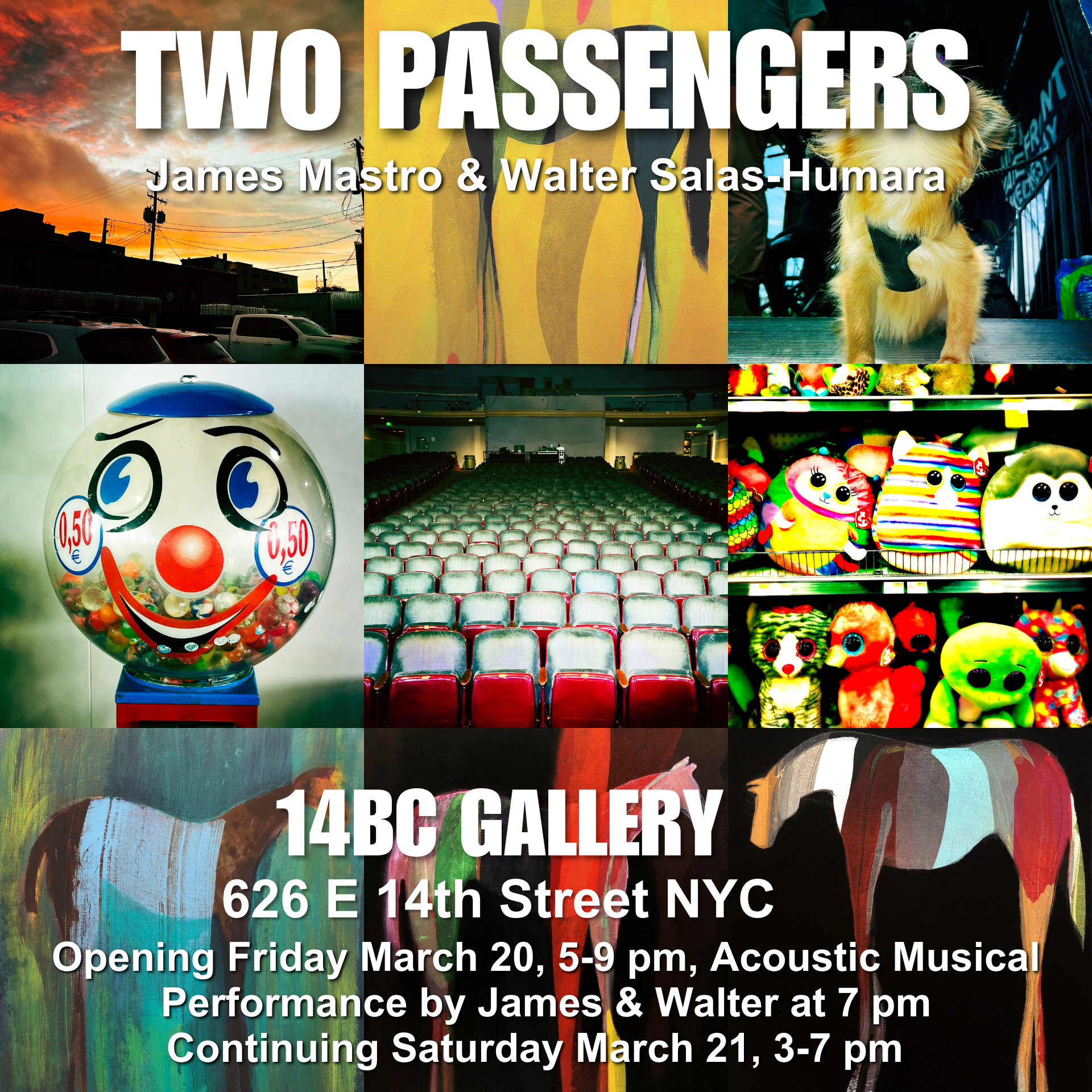 Two Passengers | James Mastro & Walter Salas-Humara