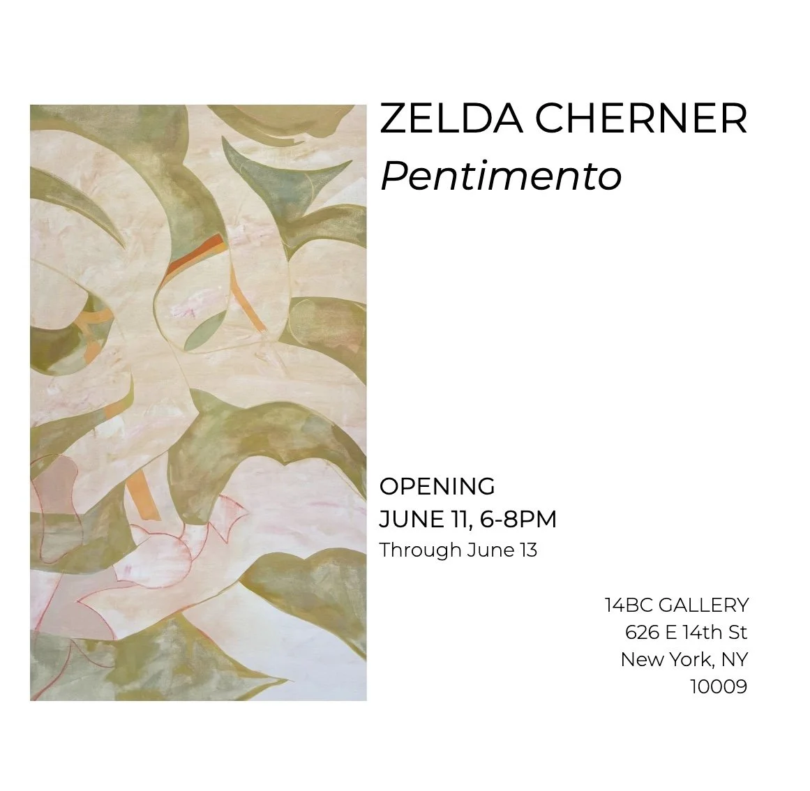Pentimento | Zelda Cherner