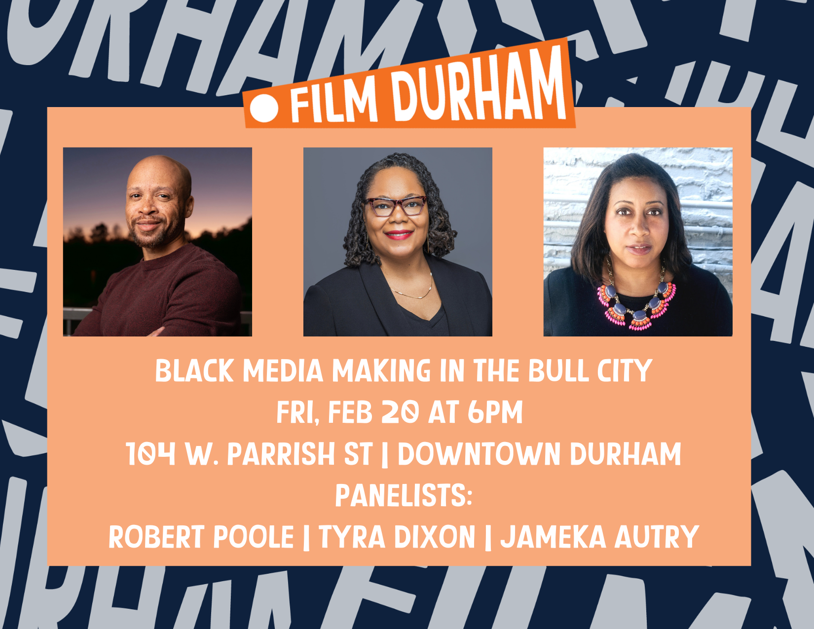 Black Media in Durham Panel + Reception