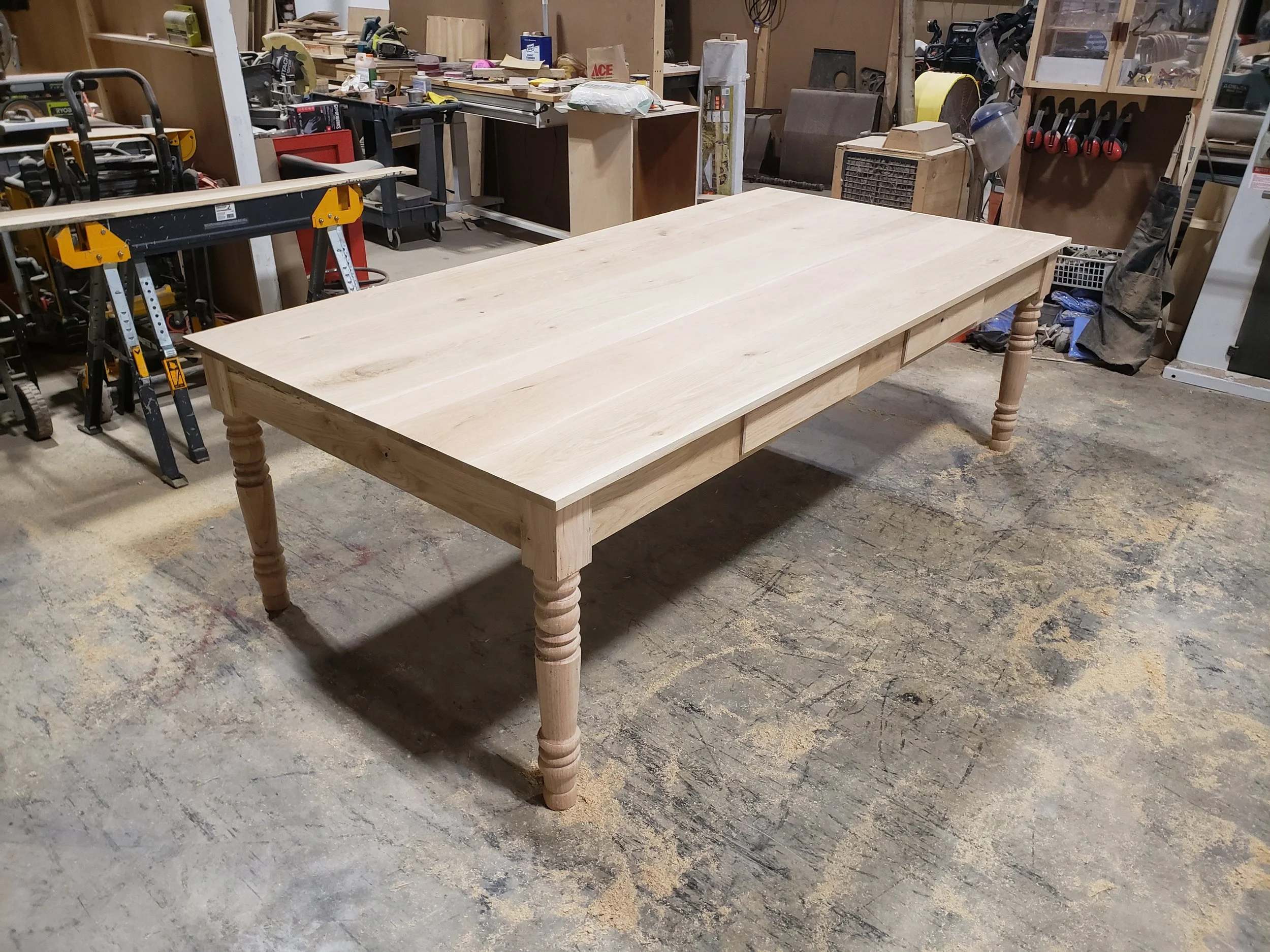 Unfinished Table
