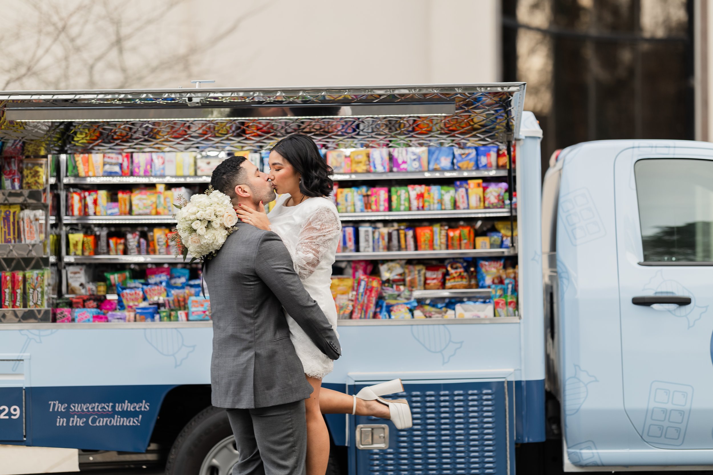 couple with candy bar charlotte
