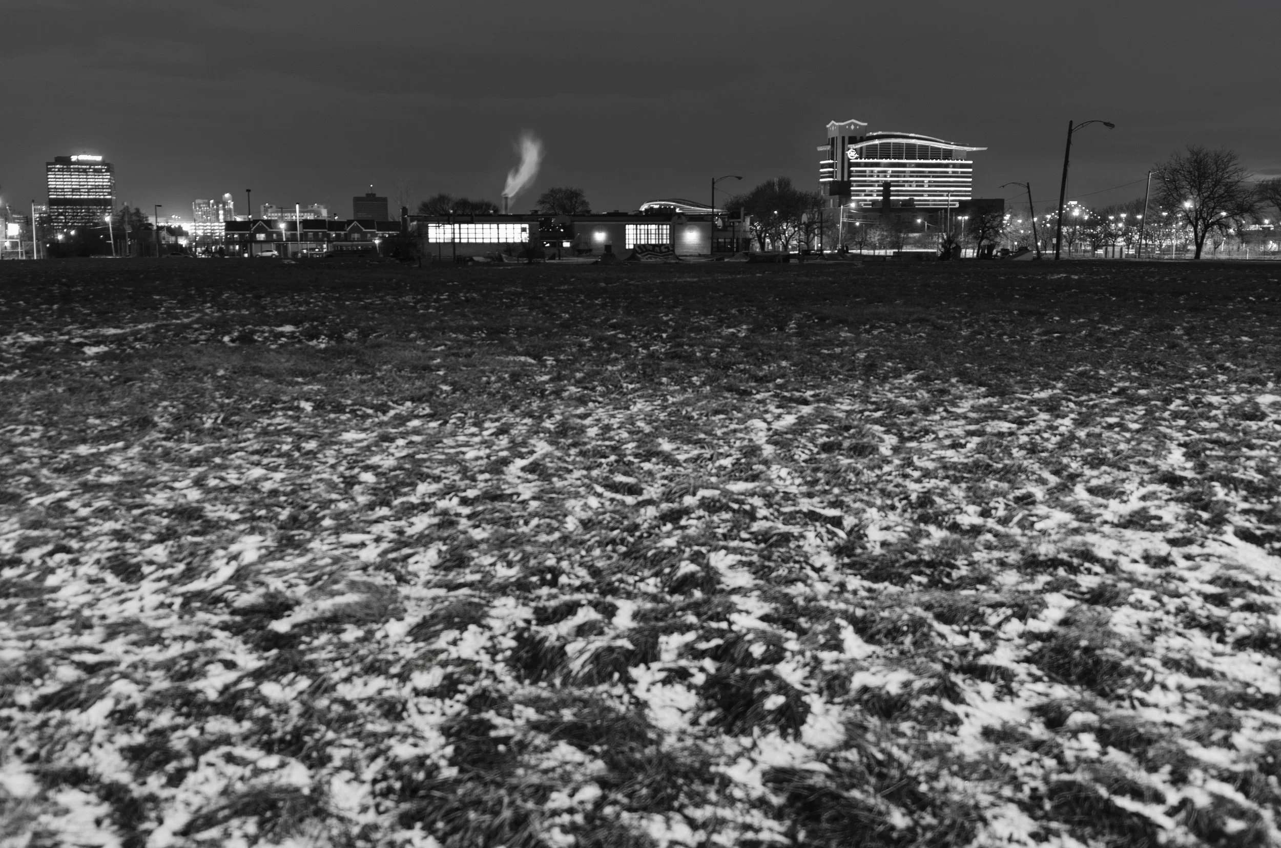 MGM casino from Selden Street