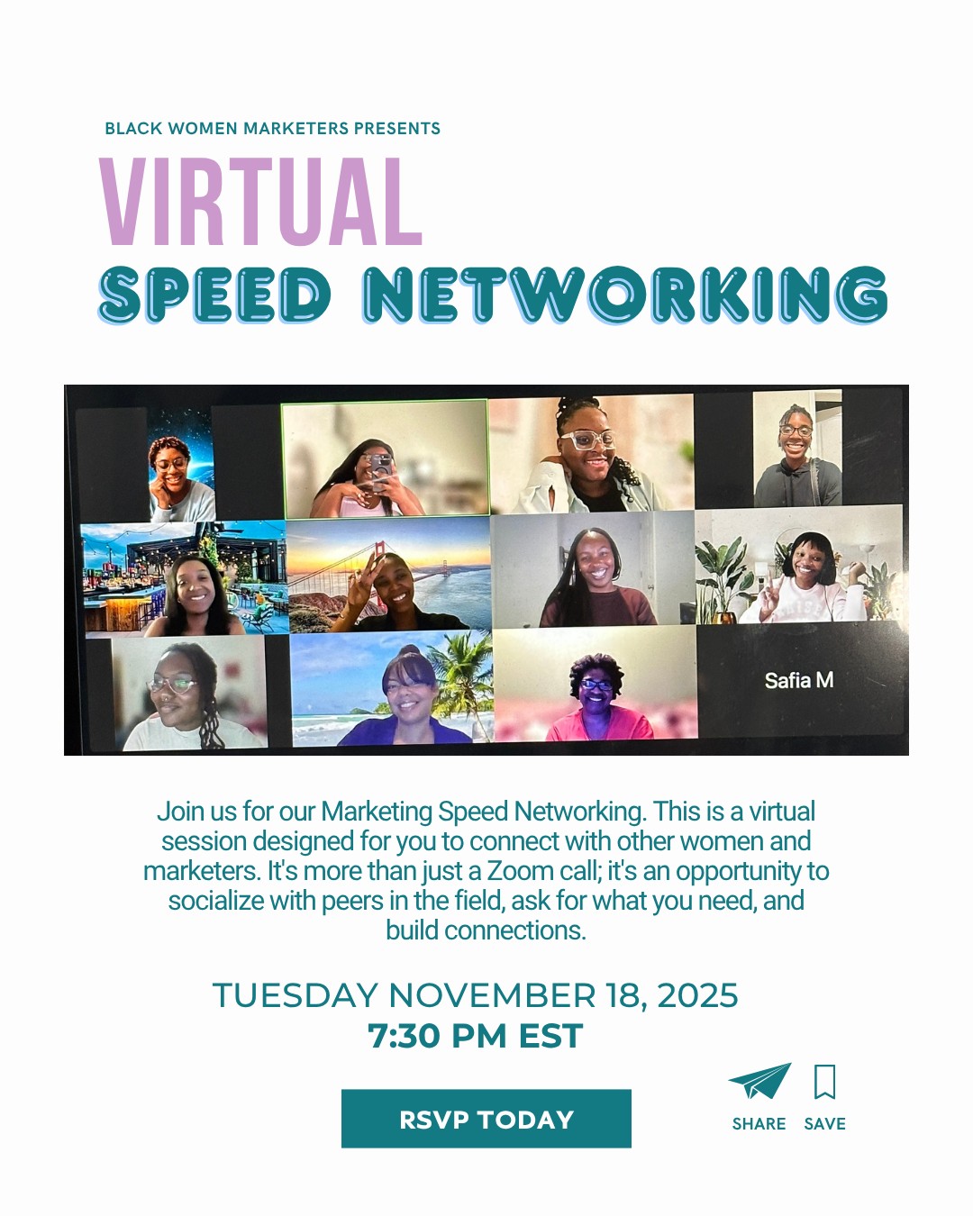 Marketing Speed Networking (Virtual)