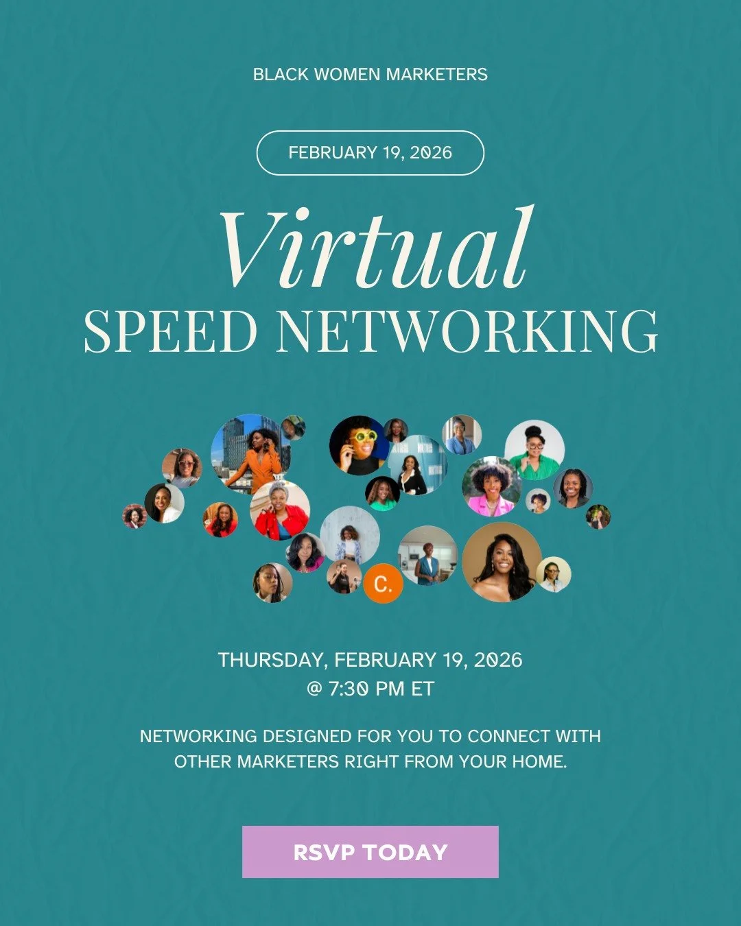 Networking doesn&rsquo;t have to be awkward.

Join us for our monthly Marketing Speed Networking on Zoom 💻

Quick rounds. Real conversations. Marketers who actually get what you do.

Perfect for introverts.
Perfect for expanding your circle.
Perfect