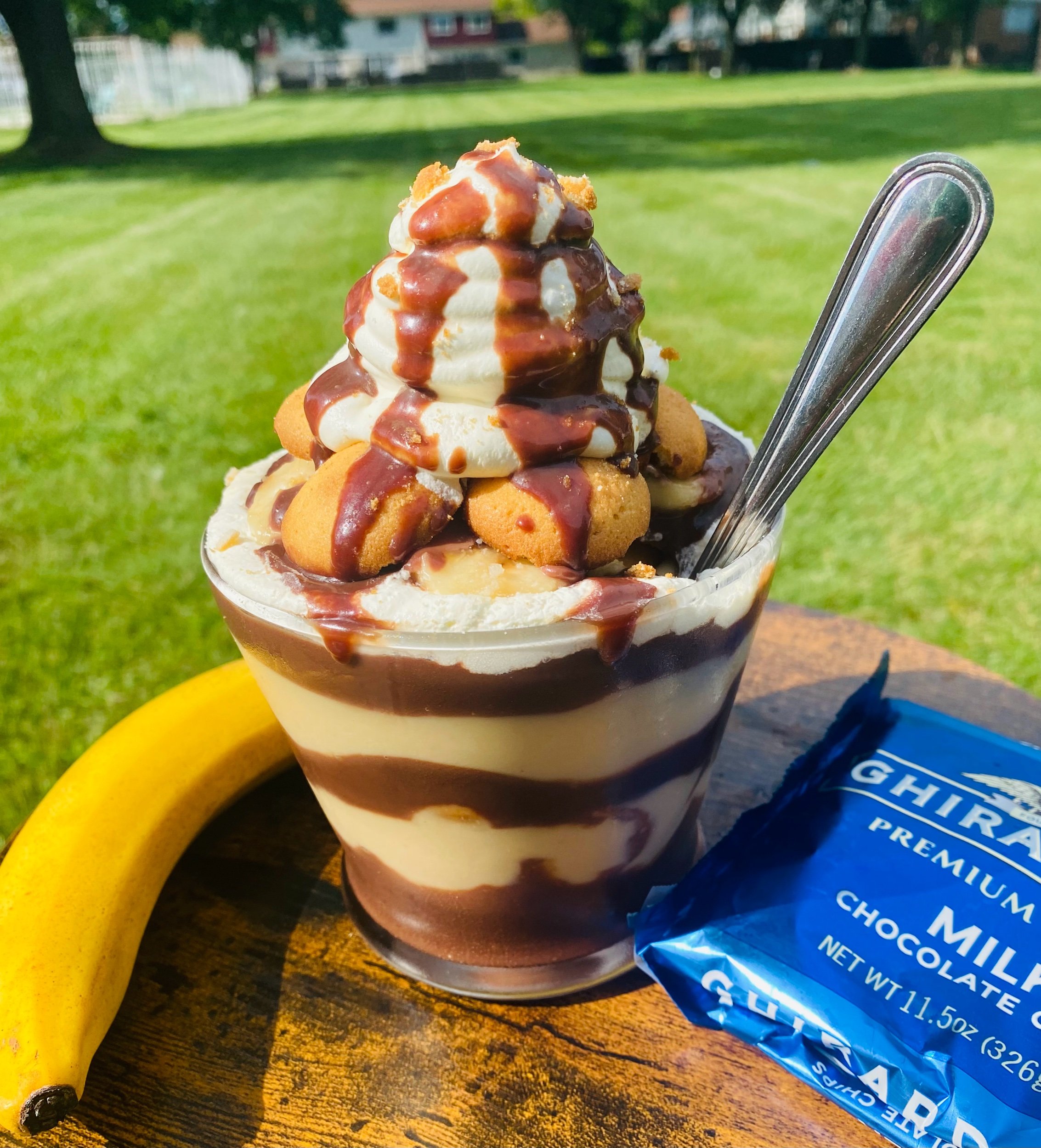Chocolate Banana Pudding