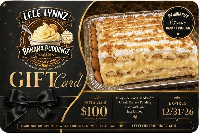 LeLe Lynnz Banana Puddingz Gift Cards