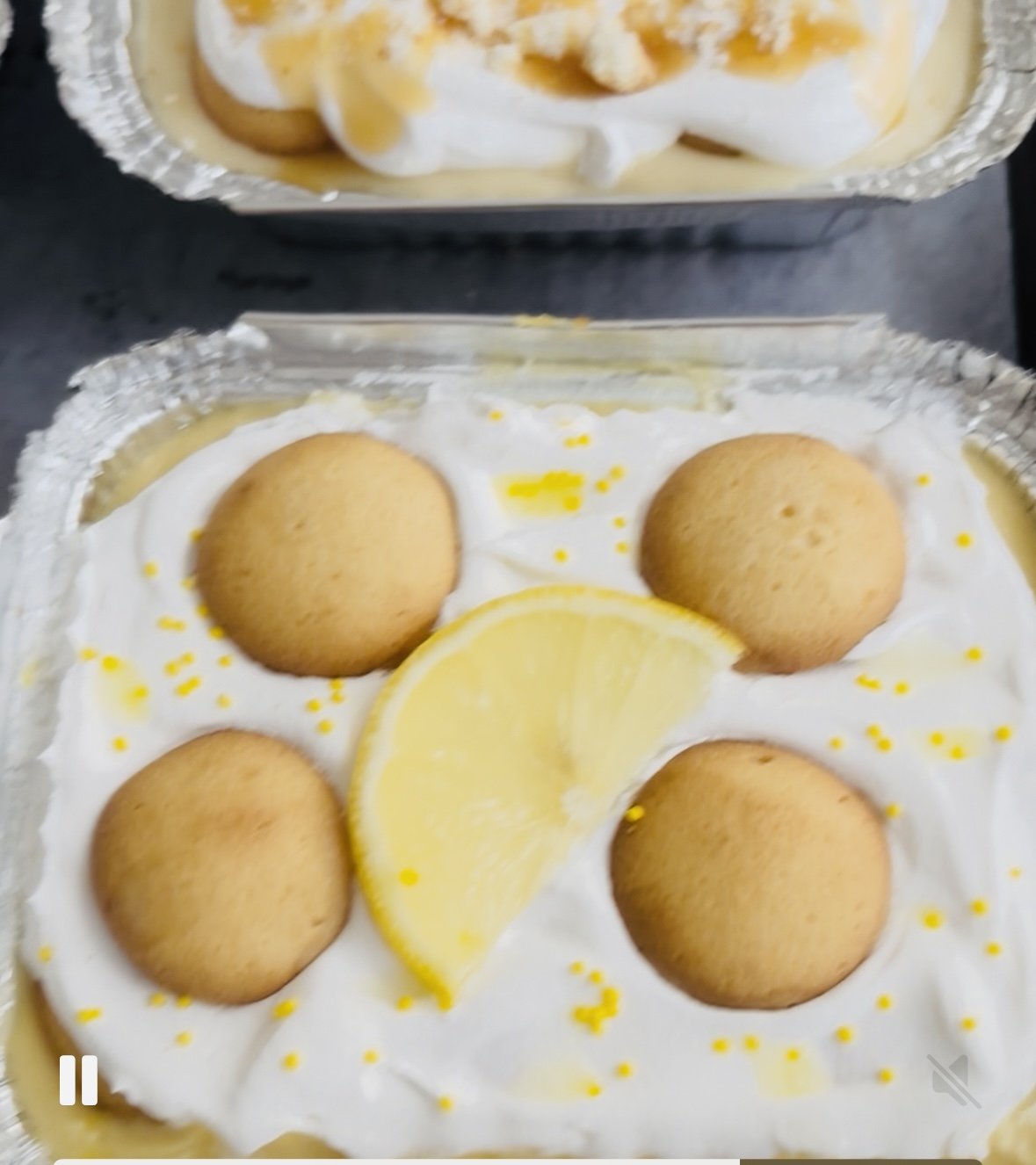 Lemon Banana Pudding