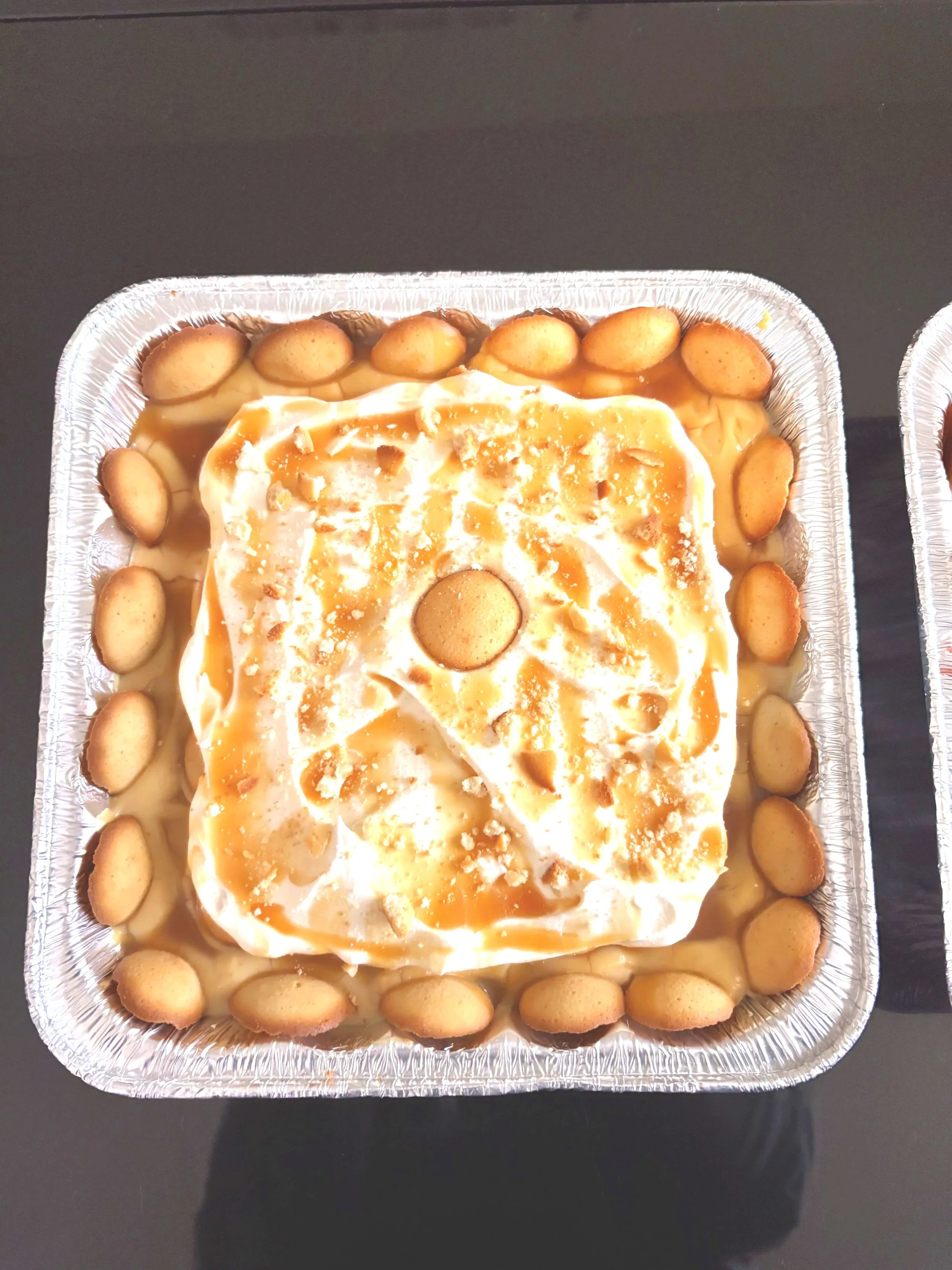 Homemade Banana Pudding - Medium Family Trays