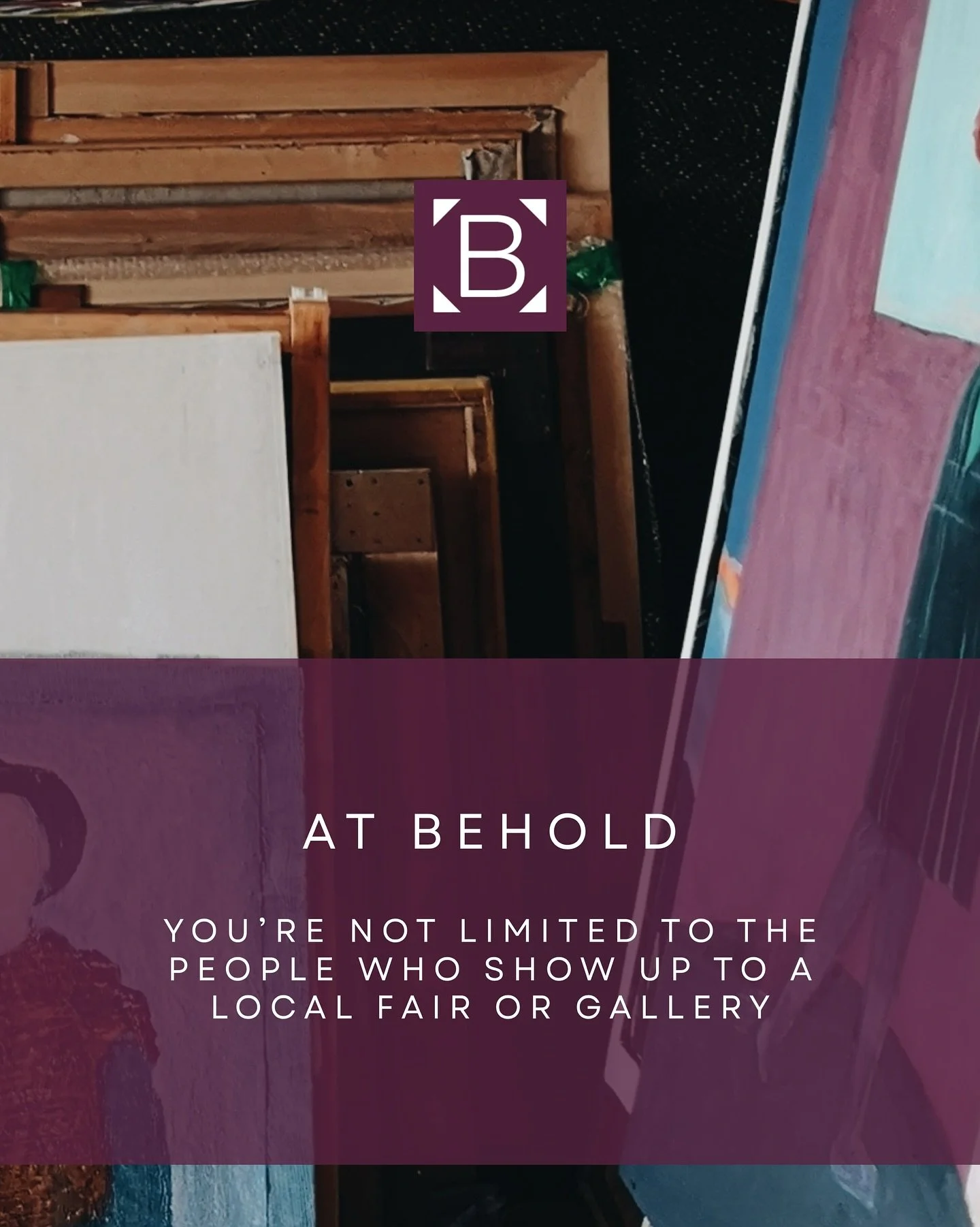 You don&rsquo;t have to make art that pleases the local scene. Join us today and #BeholdTheFutureofArt