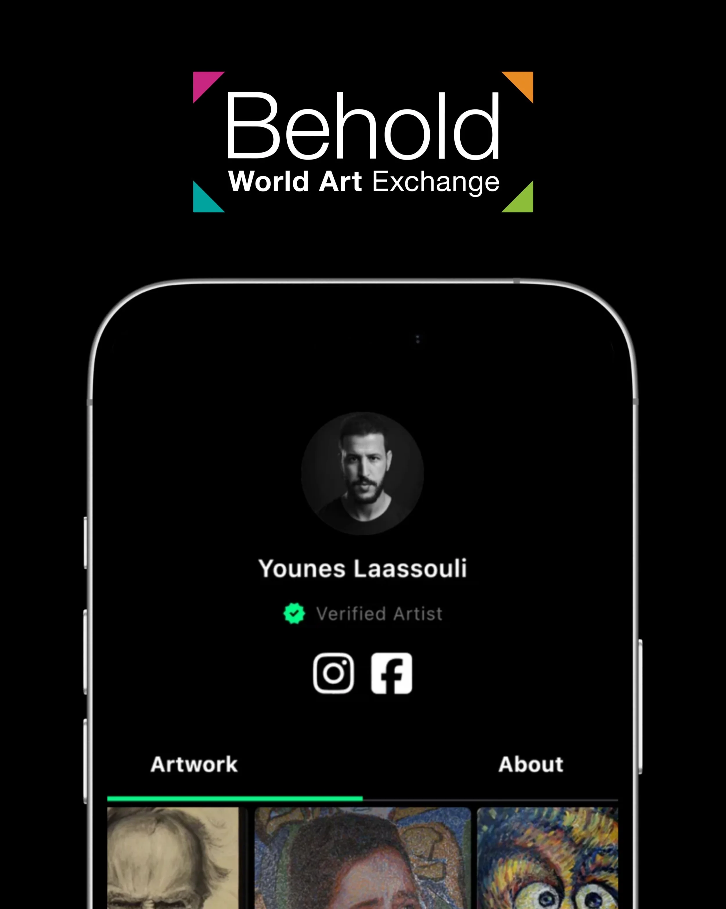 One painting starts the story.

An artist profile lets you discover the rest.

Explore Younes Lassouli&rsquo;s and other artists work from around the world on Behold.

Link in bio.

Featuring artwork by @laassouli_art