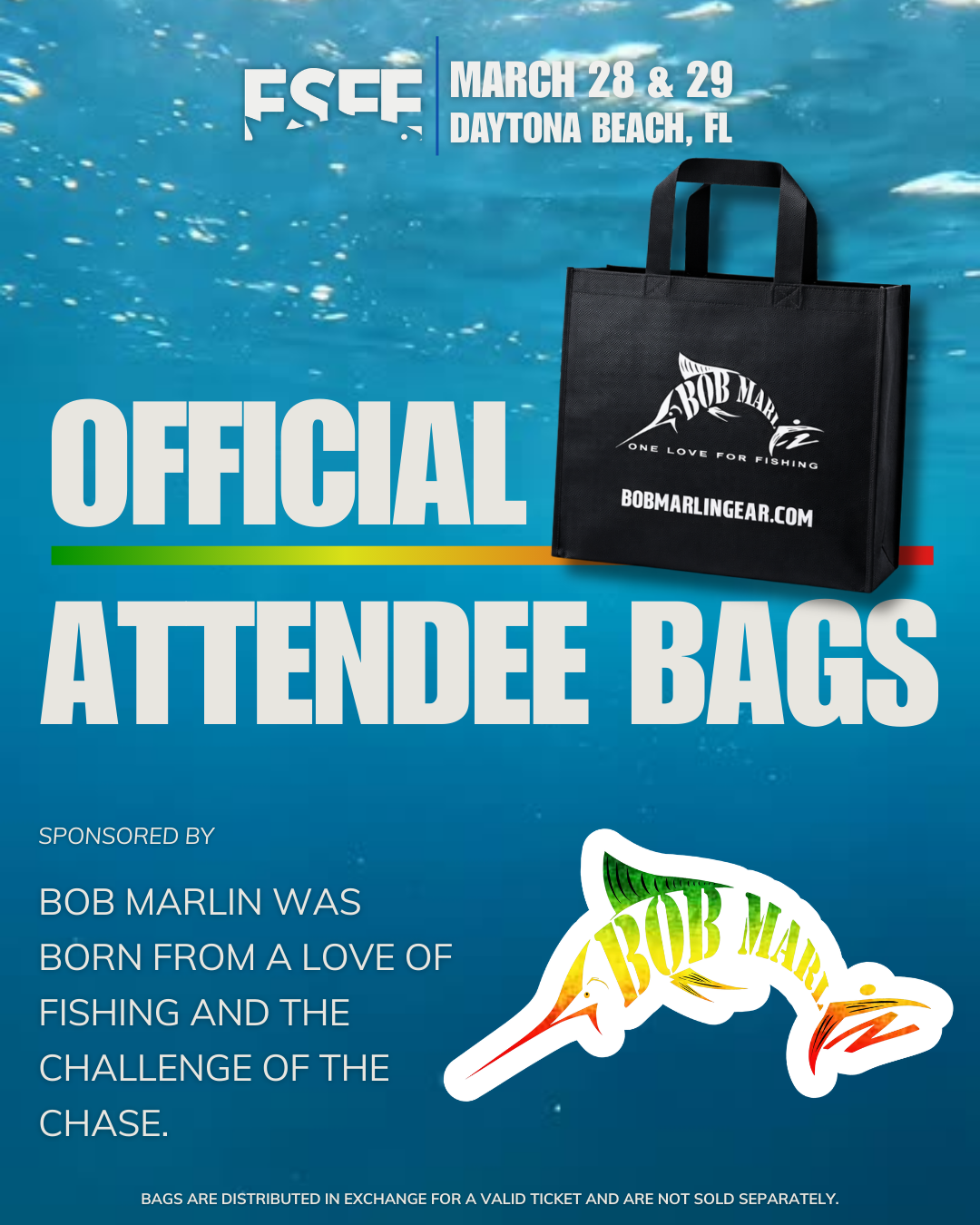 Bob Marlin Named Official Attendee Bag Sponsor of the 2026 Florida Saltwater Fishing Expo