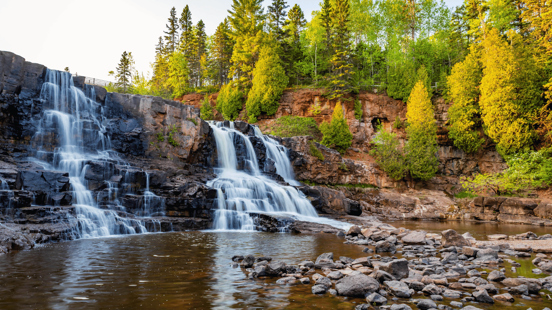 MN State Park Sponsored Forest Bathing at Gooseberry Falls