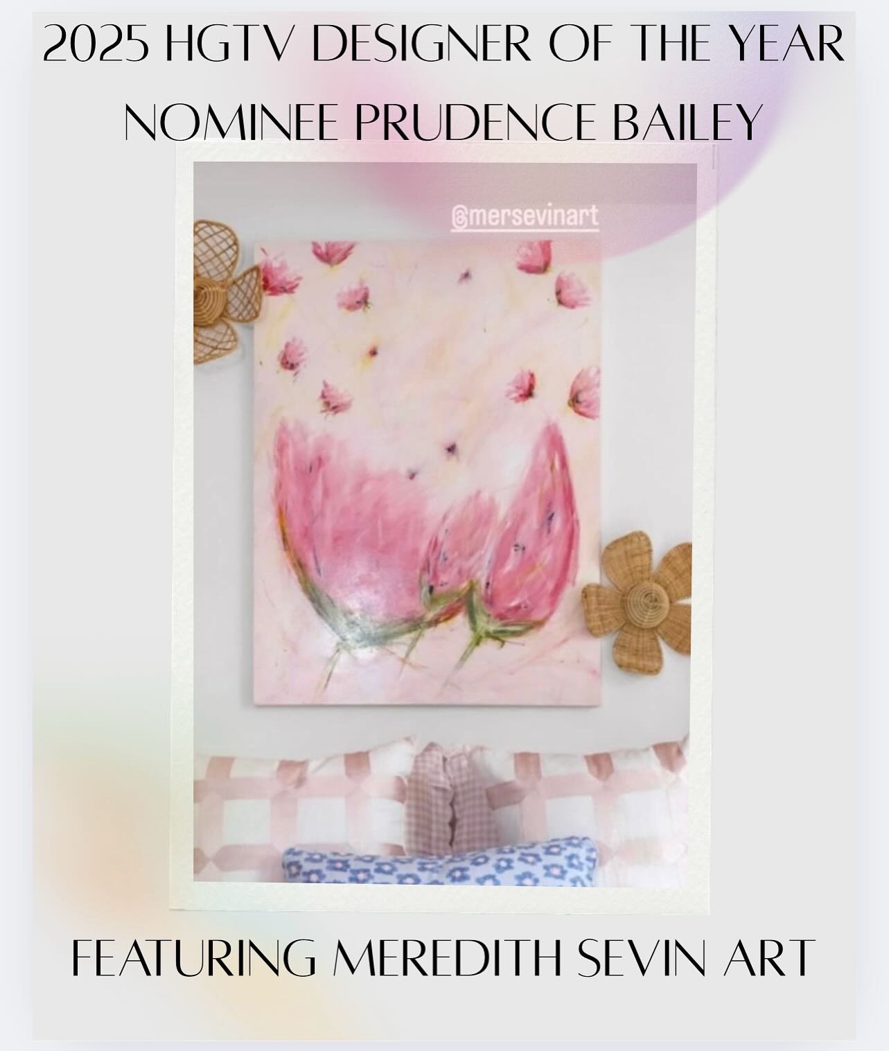 2025 HGTV Designer of the Year, Prudence Bailey, nominated for not one but TWO properties.  I&rsquo;m honored beyond belief to have been featured in both the selected homes, which are truly works of art.  Voting instructions on last slide - Little Si