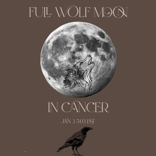 Happy first full super wolf moon in Cancer!