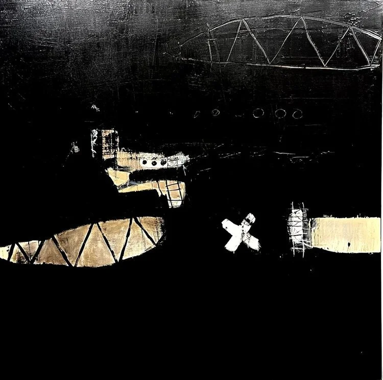  48” x 48” Mixed Media on Canvas  $3,100.00 