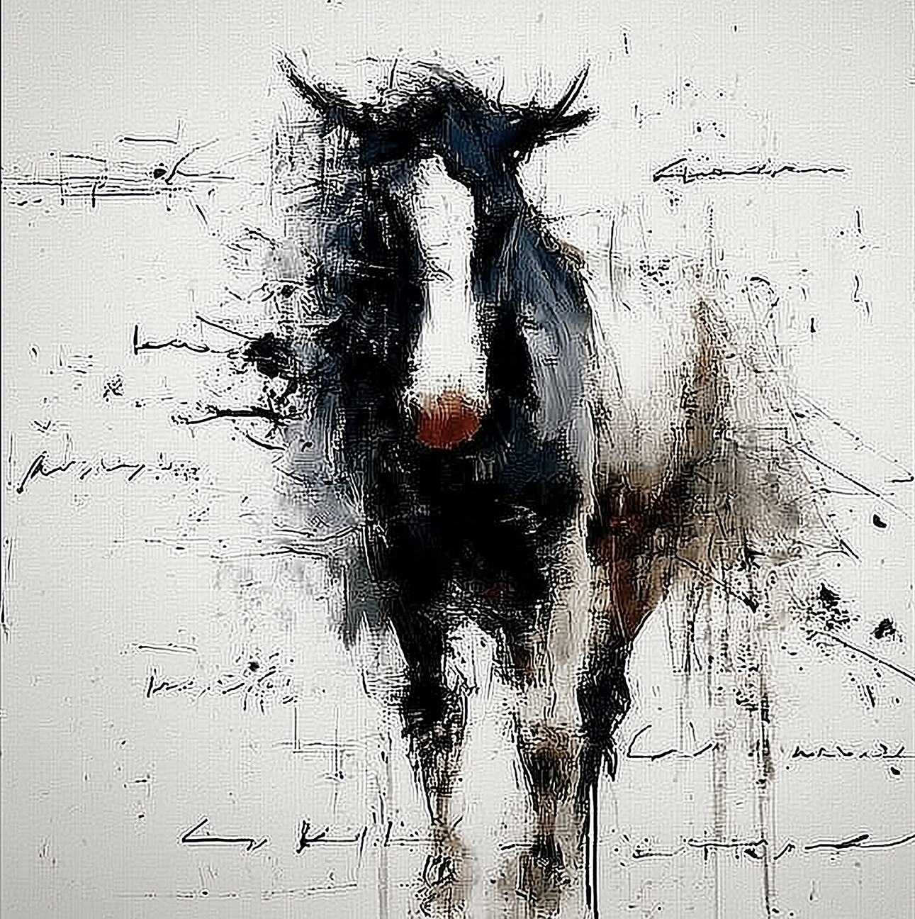 18"x 18" Mixed Media on Canvas. $850.00