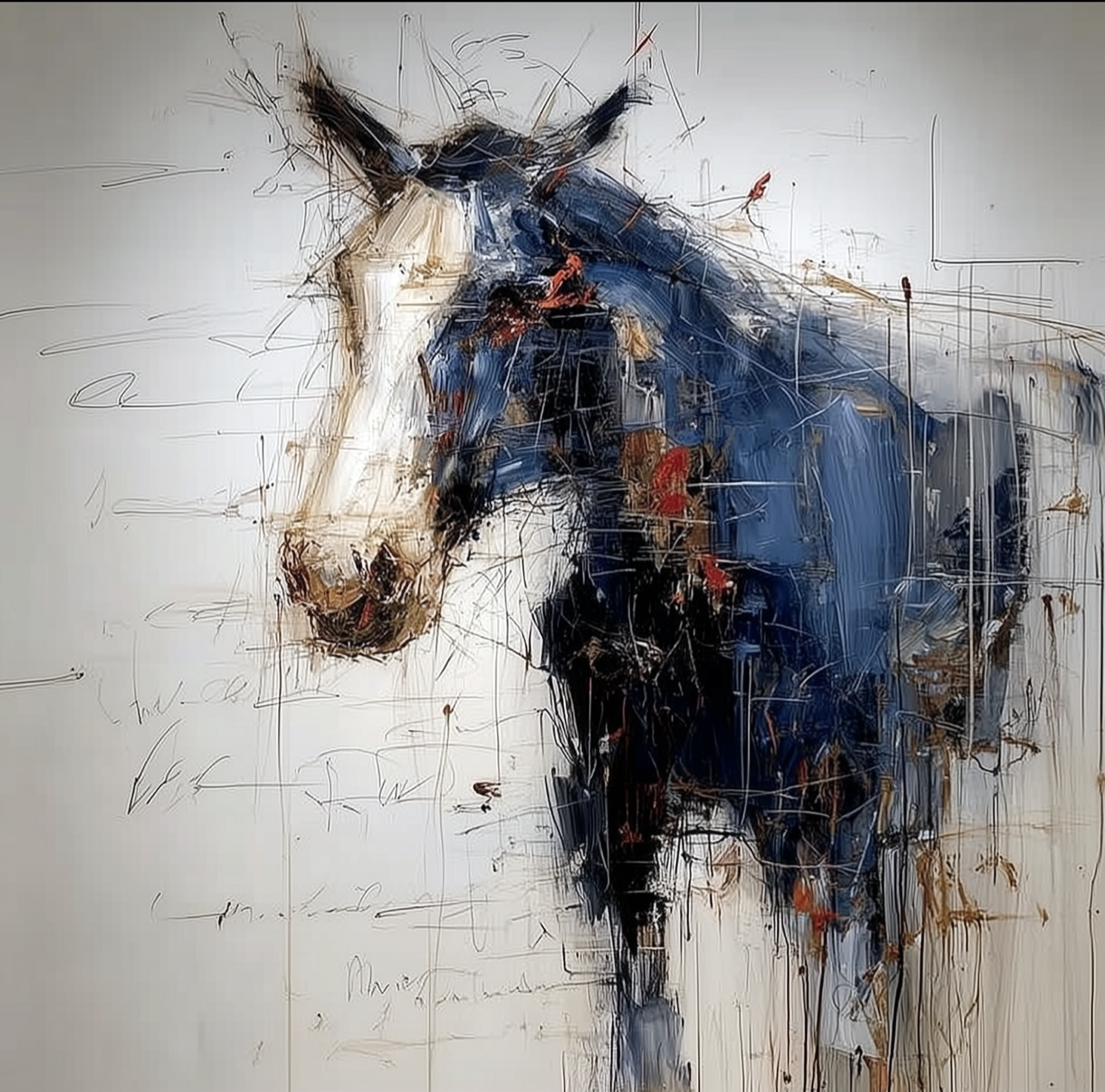 30"x30" Mixed Media on Canvas. $2,400